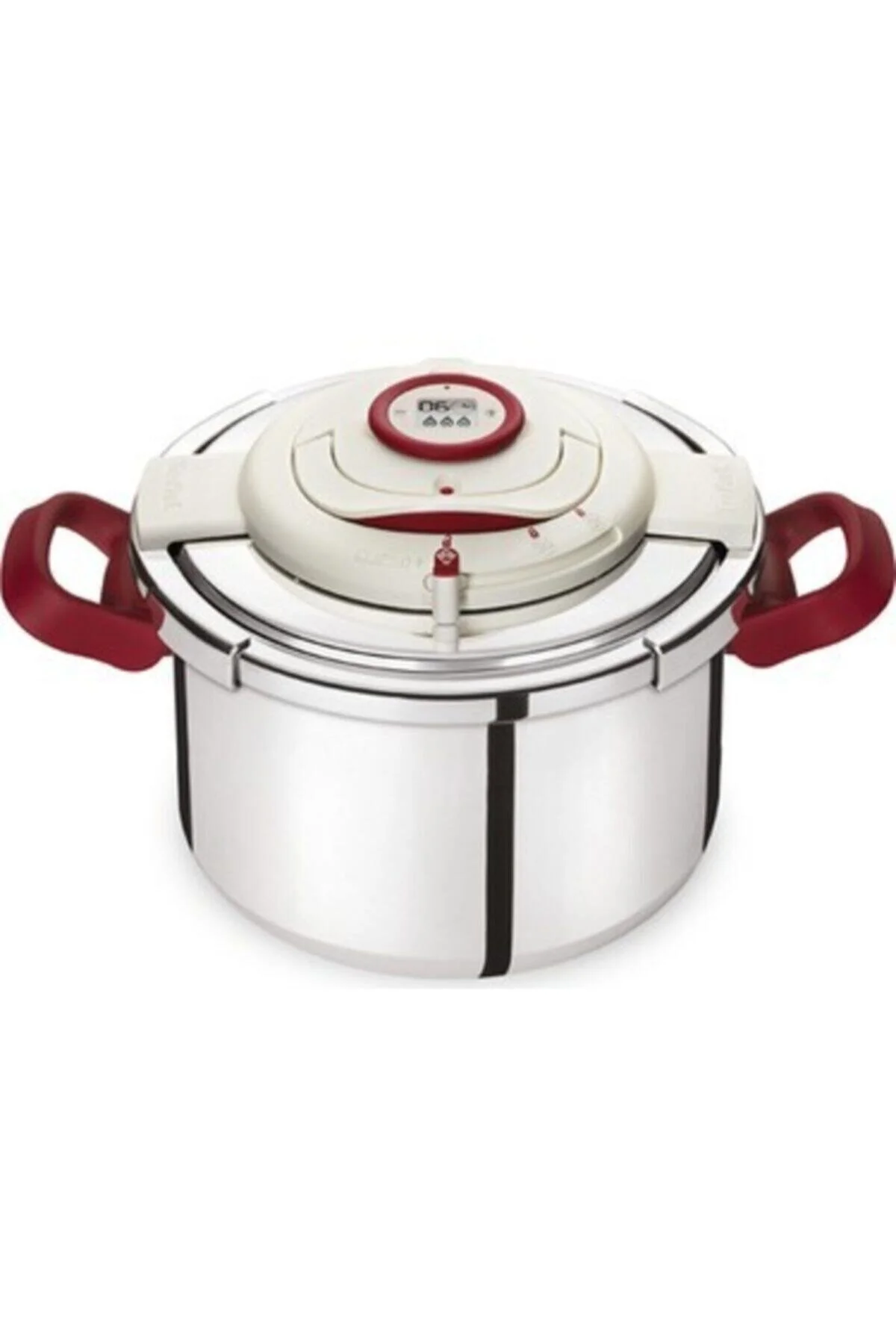 زودپز قرمز 6 لیتری استیل تفال TEFAL