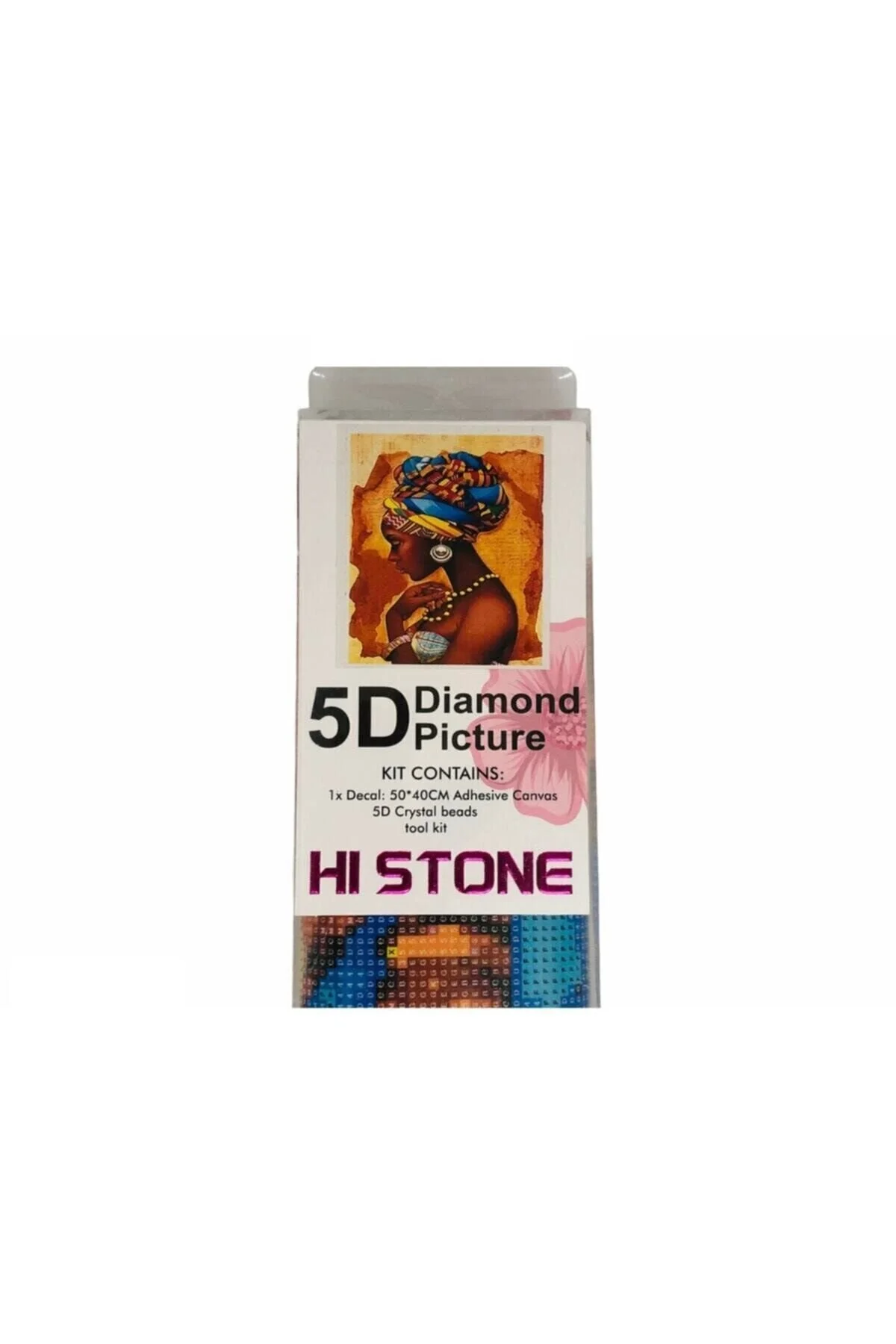پازل کیت ملیله موزاییک پردازش سنگ مهره الماس 5D STONE 50X40CM GC74747 OzanTuhafiye
