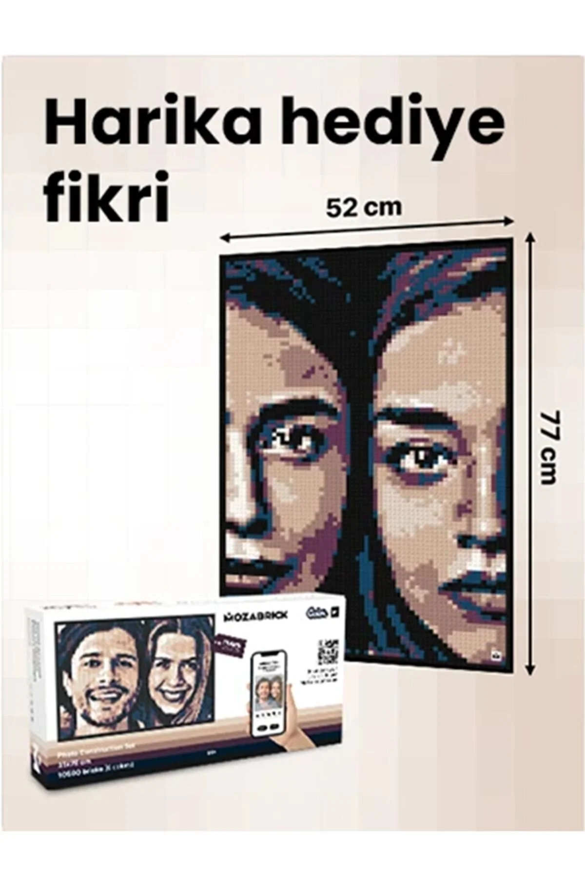 پازل رنگ M اورجینال MOZABRICK