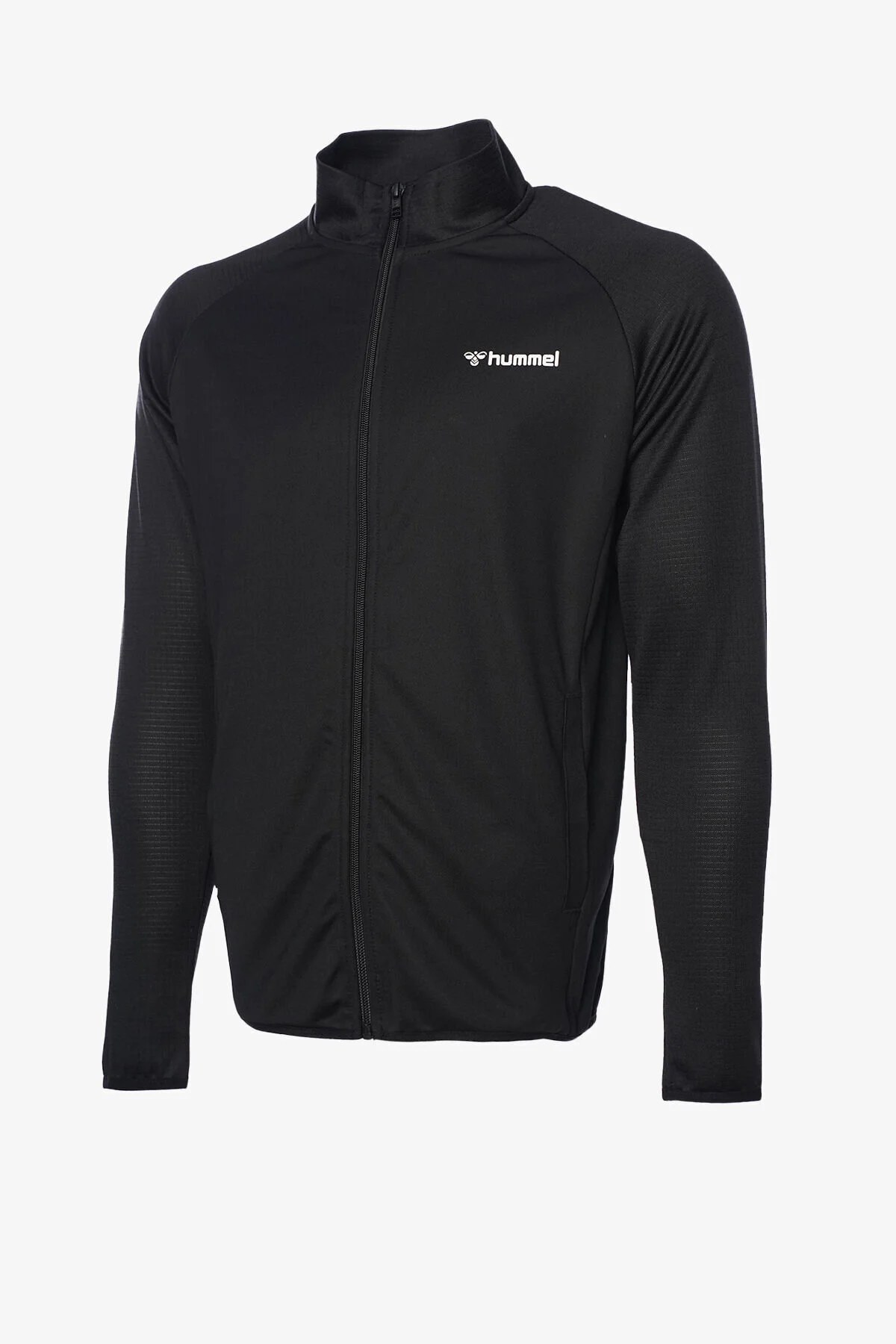 سویشرت ورزشی مشکی مردانه لباس های سیاه Zip هومل hummel