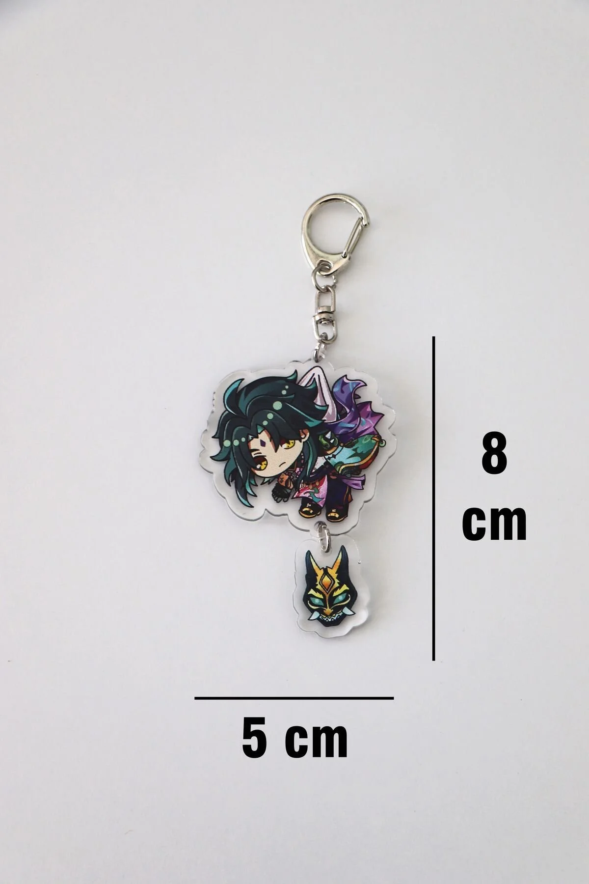 جلیقه کلید GENSHIN IMPACT IAO BAG CHARM KEYCHAIN انیمه Akumastik