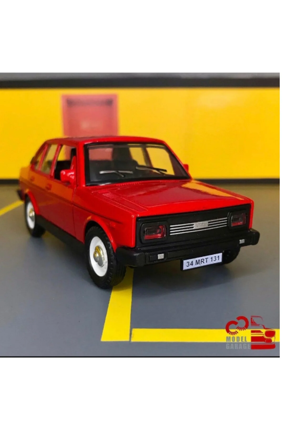 اسباب بازی های فیگور دیگر MURAT 131 LEGENDARY COLLECTION CAR METAL 12CM NOSTALGIC WITH RED SOUND AND LIGHT LRS STORE