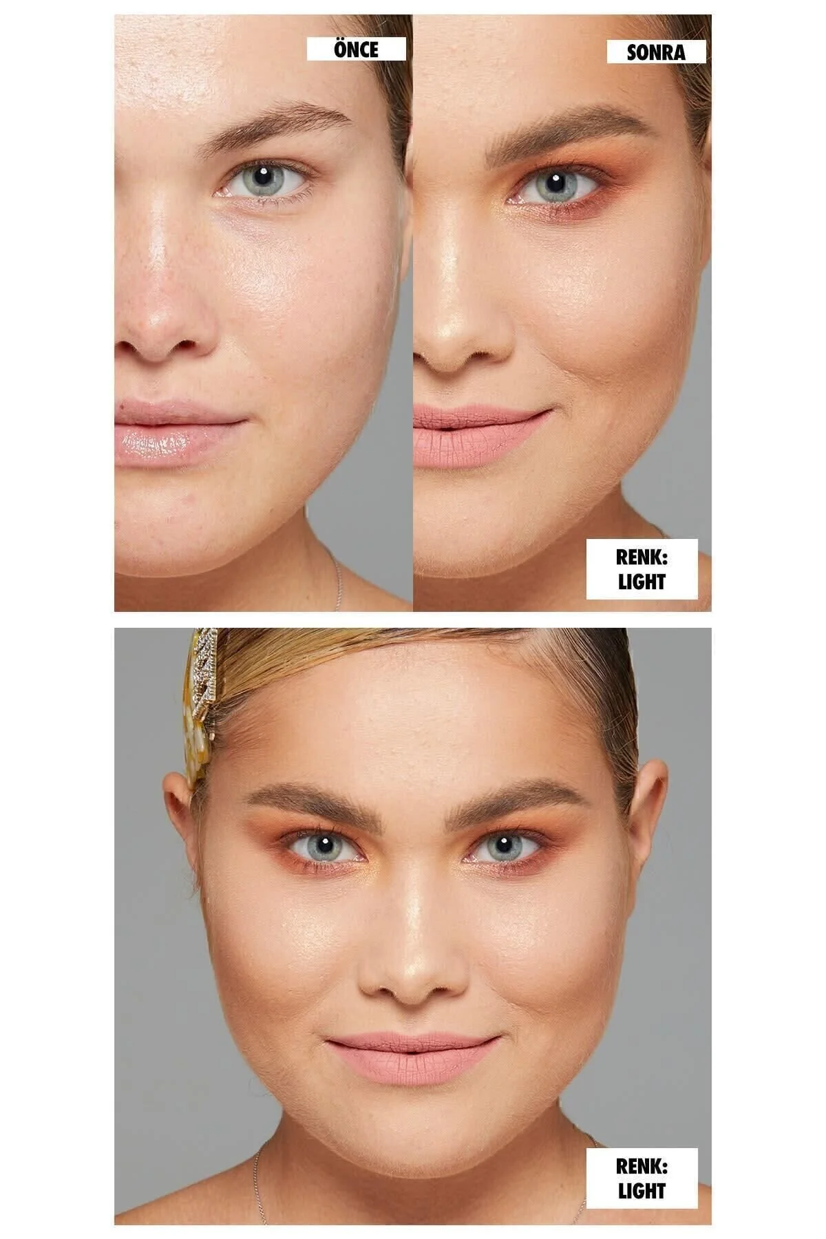 NYX Professional Makeup پالت ۳ گامه برای حفظ نور روش های مدلسازی چهره