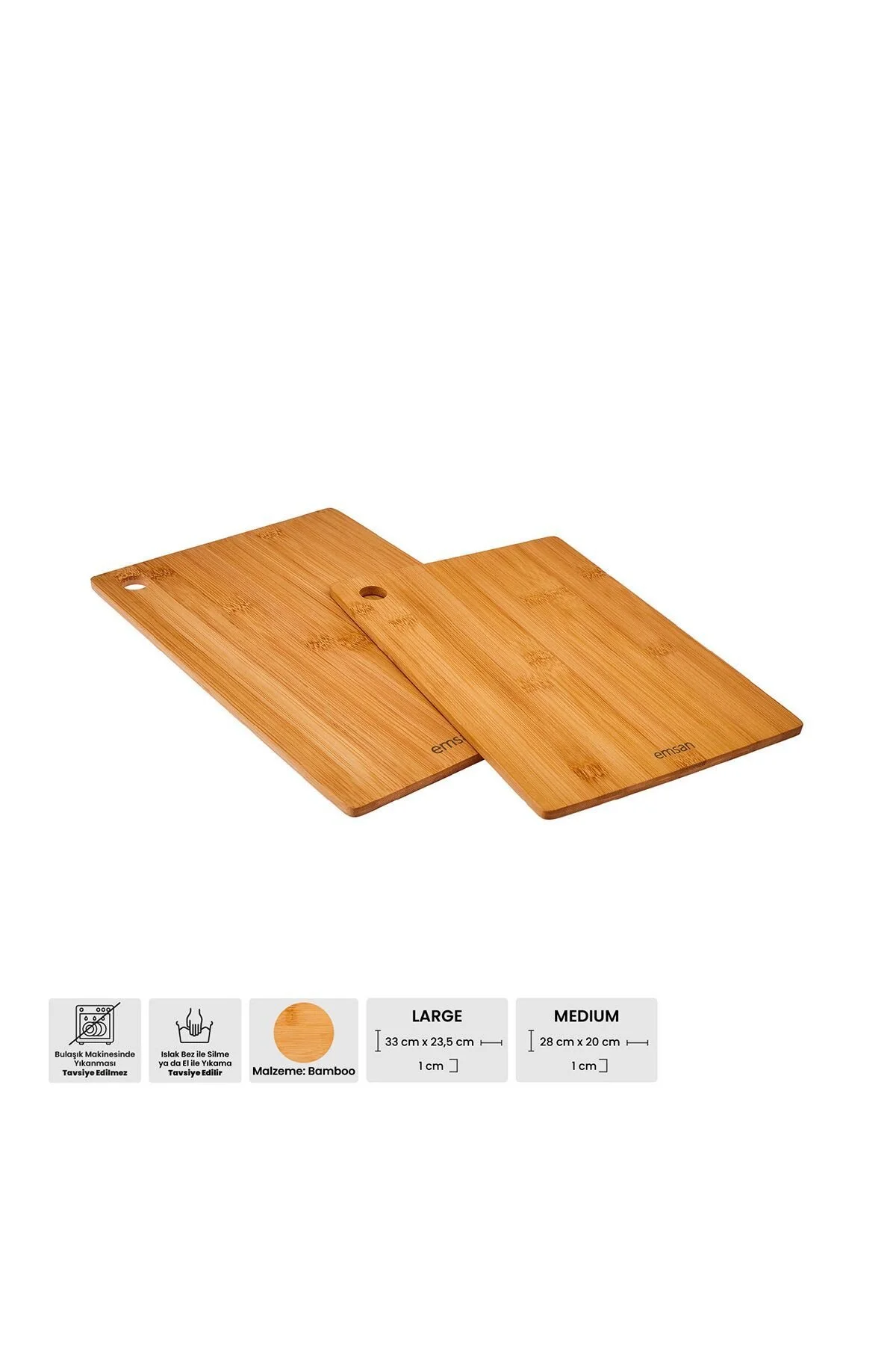 تخته برش چند رنگ گوشت Bamboo Master Chop 2  Emsan