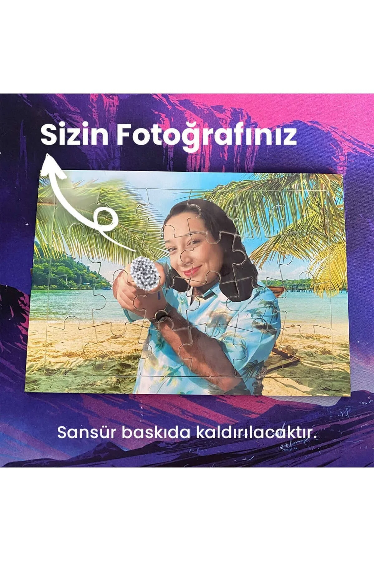 پازل NAH PERSONALIZED A5 24 PIECES moontainills