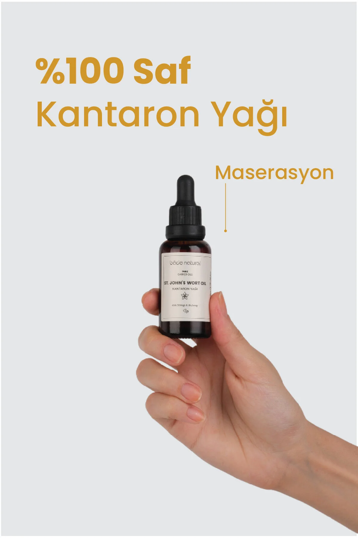 روغن مراقبتی طبیعی کنجد 100% خالص 30 میلی لیتر بادا ناتورال Bade Natural