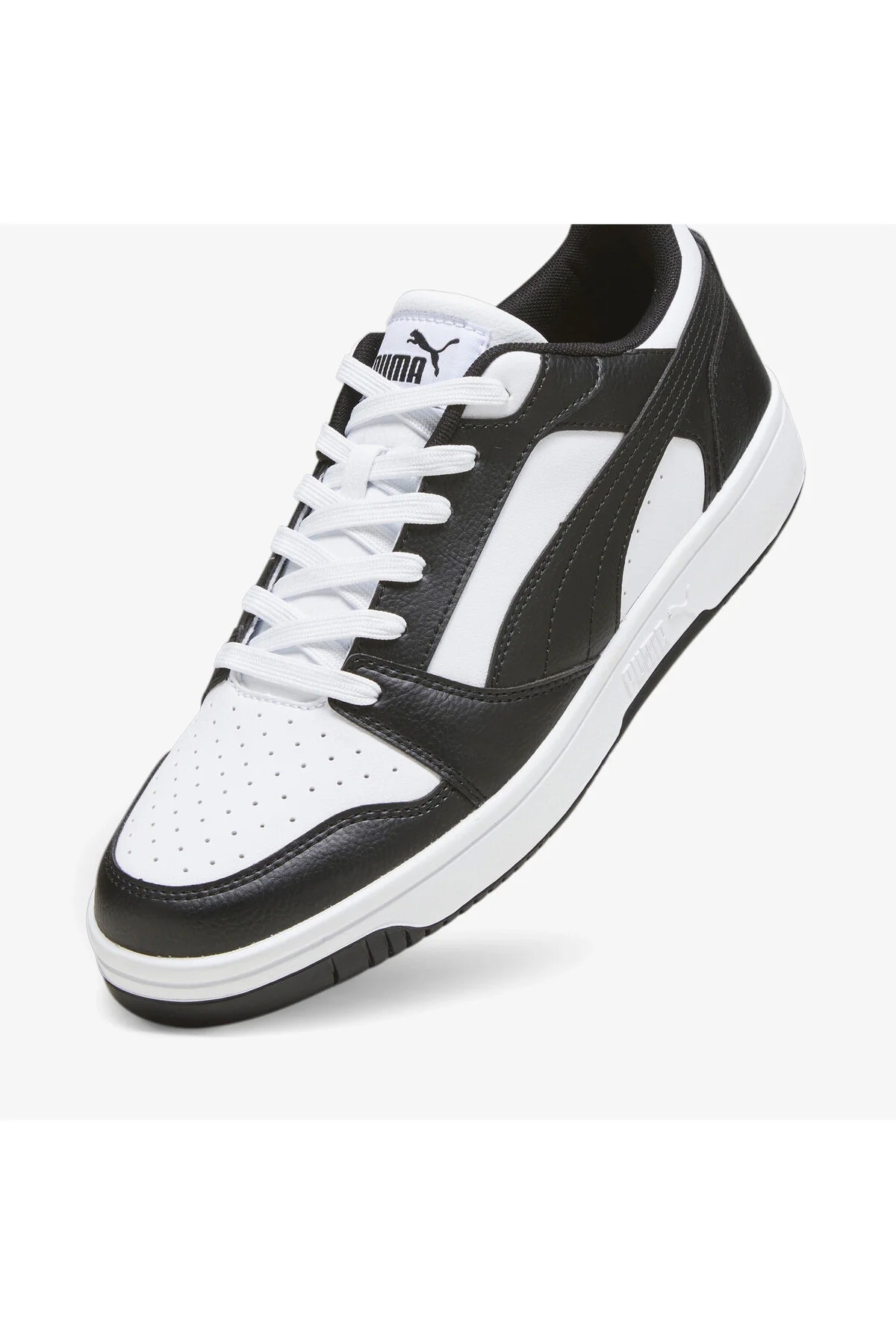 کفش مردانه زنانه یونیسکس ورزشی سیاه و سفید و Low پوما Puma