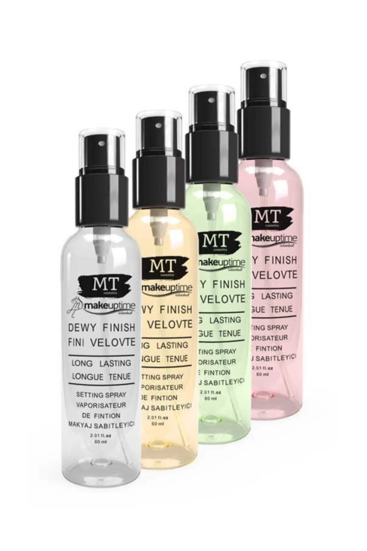 اسپری فیکس آرایش مدل Mt حجم 60 میلی لیتر Makeuptime