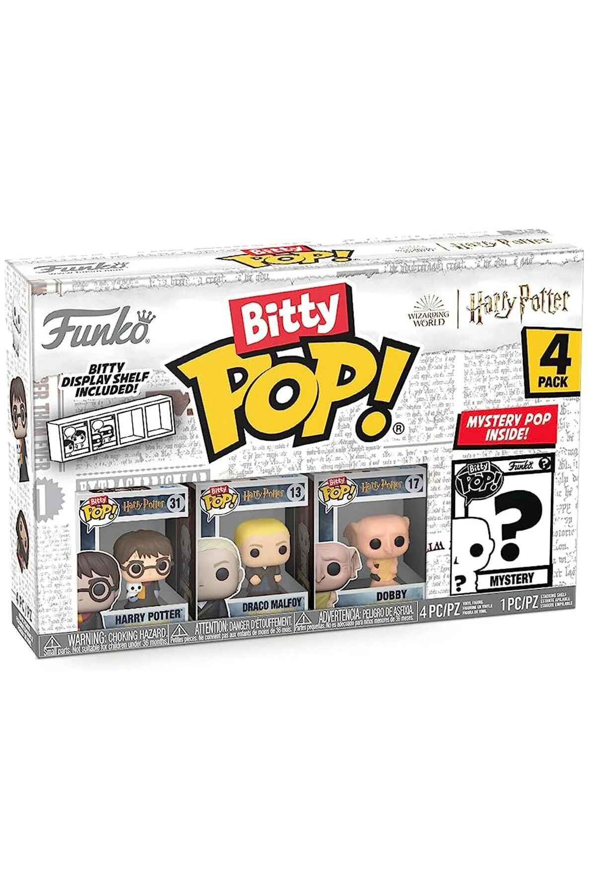 فیگور بیتی پاپ BITTY POP 4 HARRY POTTER DRACO MALFOY DOBBY اصل Genel Markalar