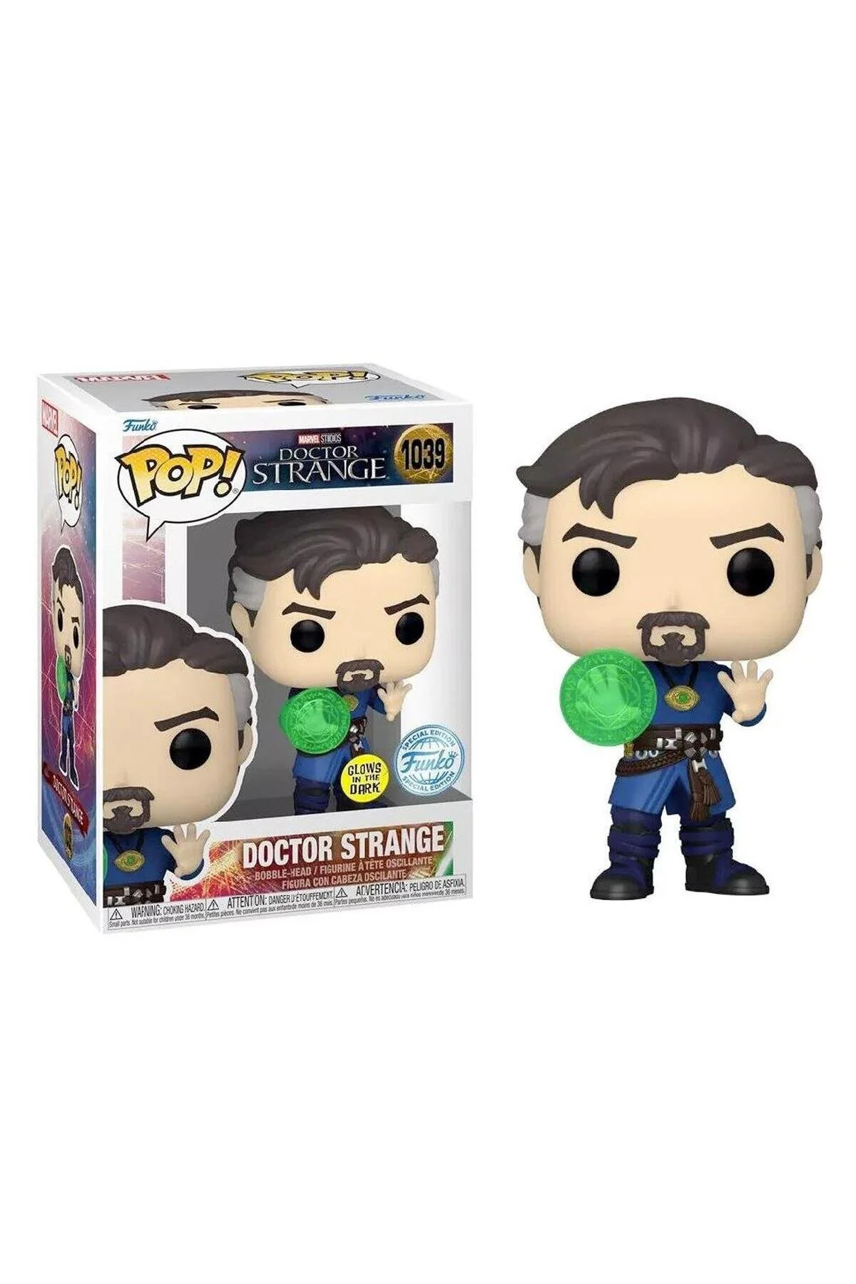 فیگور پاپ مارول: دکتر استرنج عجیب و غریب در نسخه ویژه DARK NO: 1039 BOBBLE H Funko