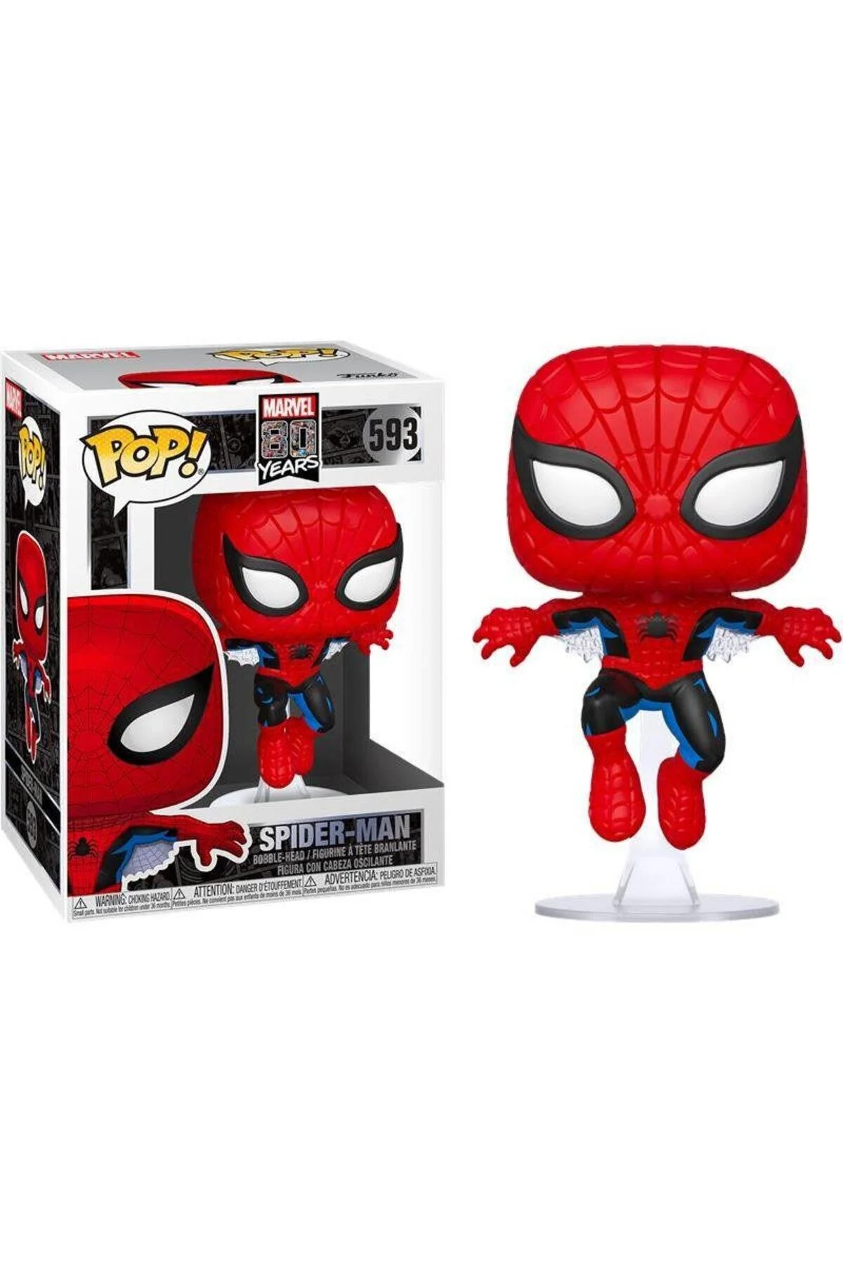 فیگور فانکو پاپ مارول 80 سال SPIDER MAN شماره: 593 اصل Genel Markalar