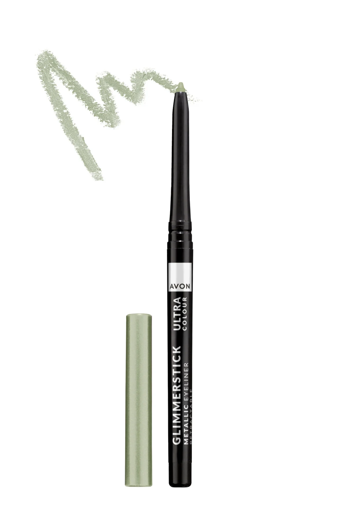 مداد چشم متالیک Glimmerstick با رنگ سبز و طراحی آسان آون Avon