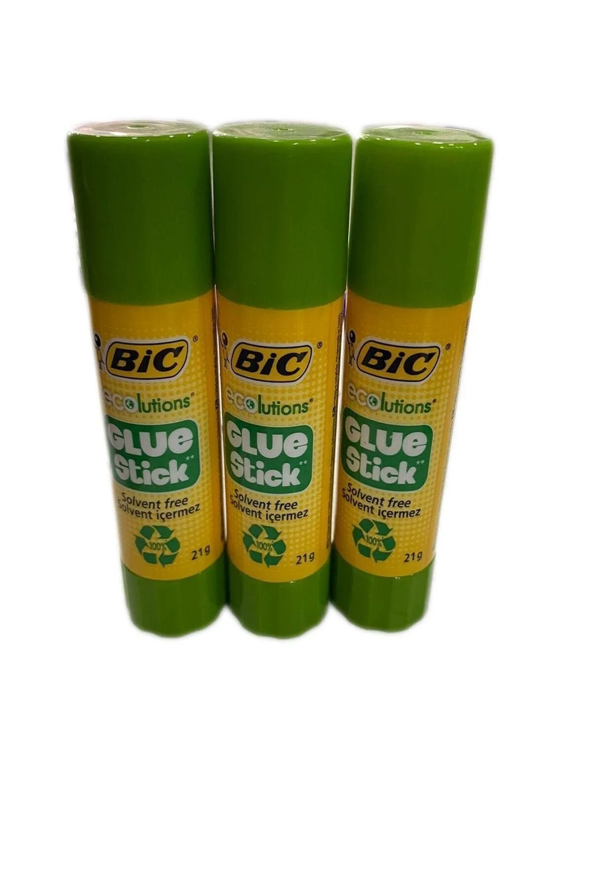 چسب 3 قطعه 21GR اورجینال بیک Bic
