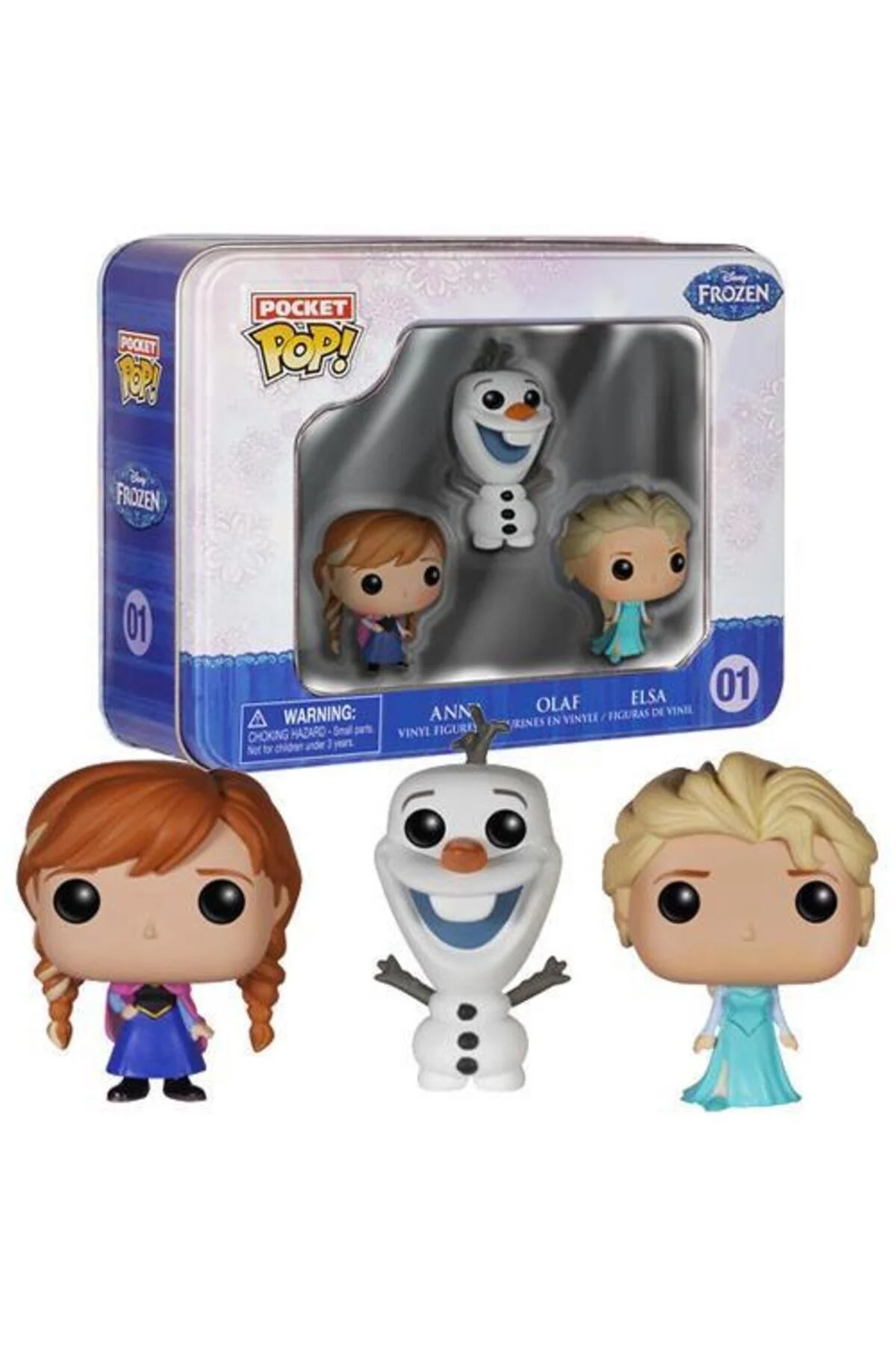 فیگور جیبی پاپ دیزنی منجمد آنا اولف السا مینی Funko