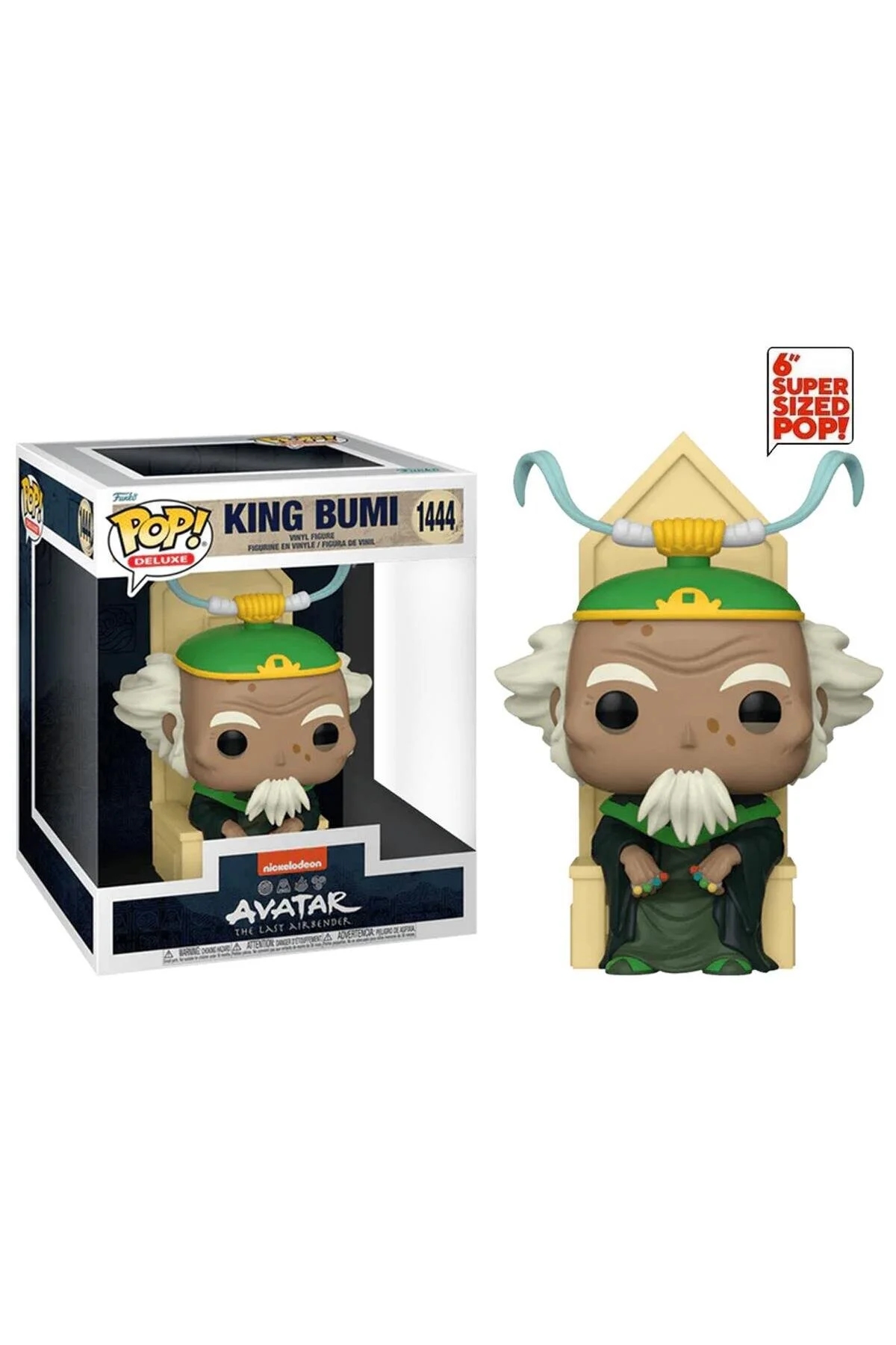 فیگور آواتار پاپ لوکس THE LAST AIRBENDER KING BUMI NO:1444 Funko