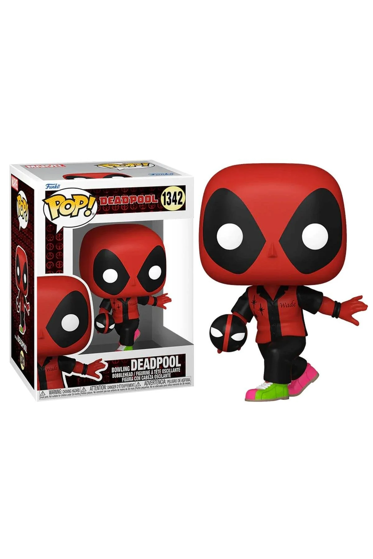 فیگور POP MARVEL: DEADPOOL BOWLING NO:1342 BOBBLE HEAD از ترکیه Funko