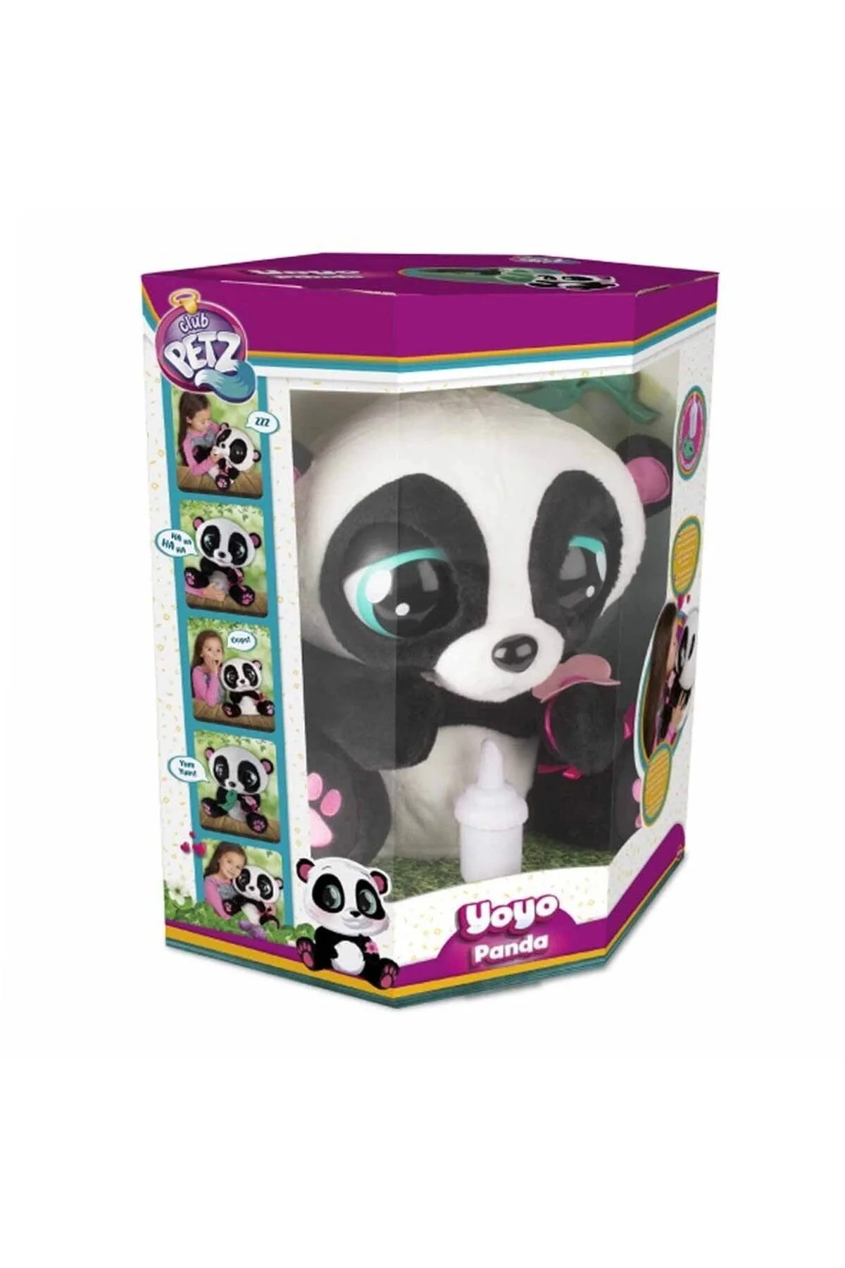 اسباب بازی های پشمی 9519 YOYO PANDA INTERACTIVE PUSH SUNMAN Sunman