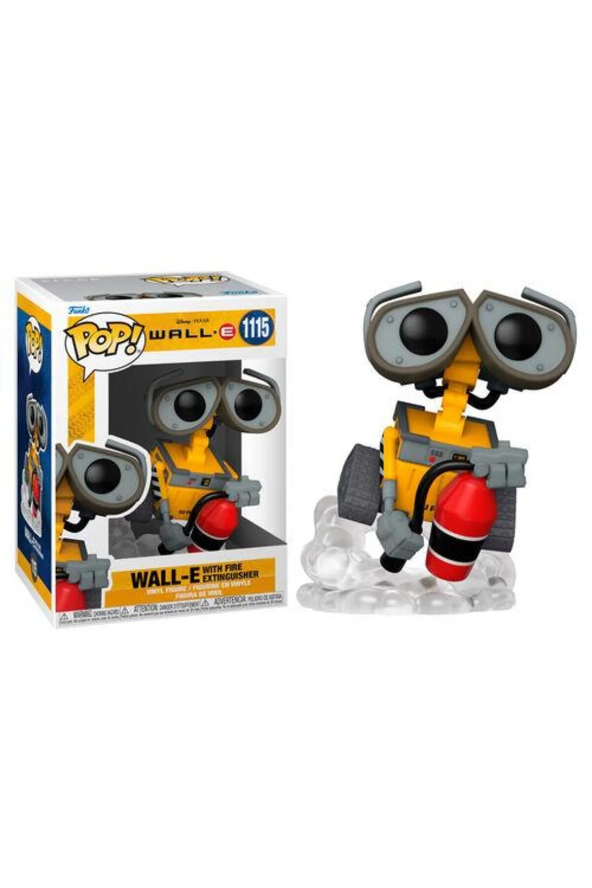 فیگور پاپ دیزنی: WALL E WITH FIRE QUISHER Funko