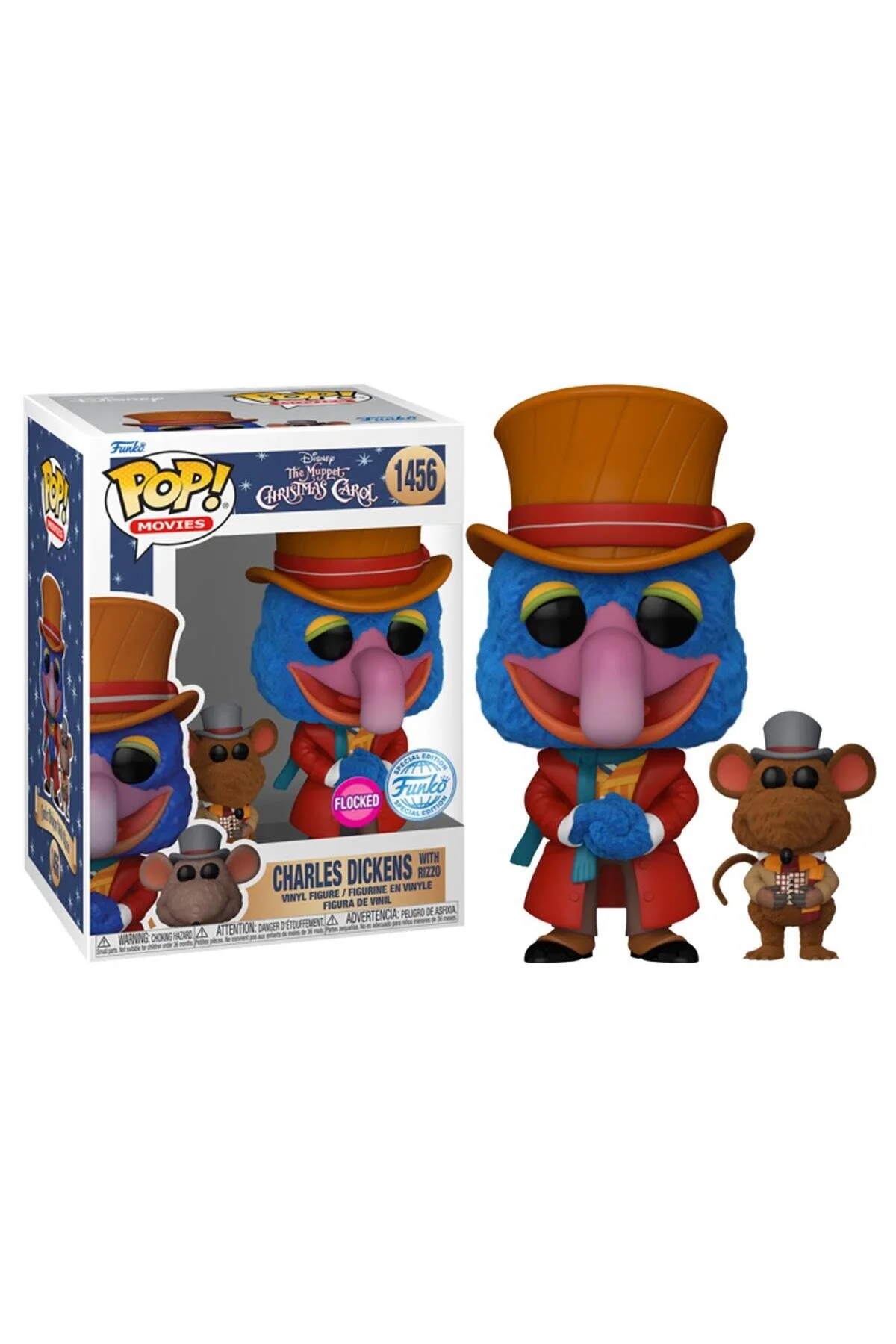 فیگور پاپ و بادی دیزنی THE MUPPETS MUPPET CAROL کریسمس با چارلز دیکنز Funko