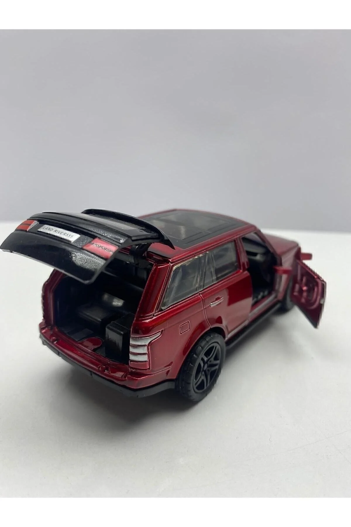 ماشین اسباب بازی DIECAST METAL TOY CAR RANGE ROVER JEEP 12 CM PULL AND DROP VEHICLE MODEL Hepsilazım