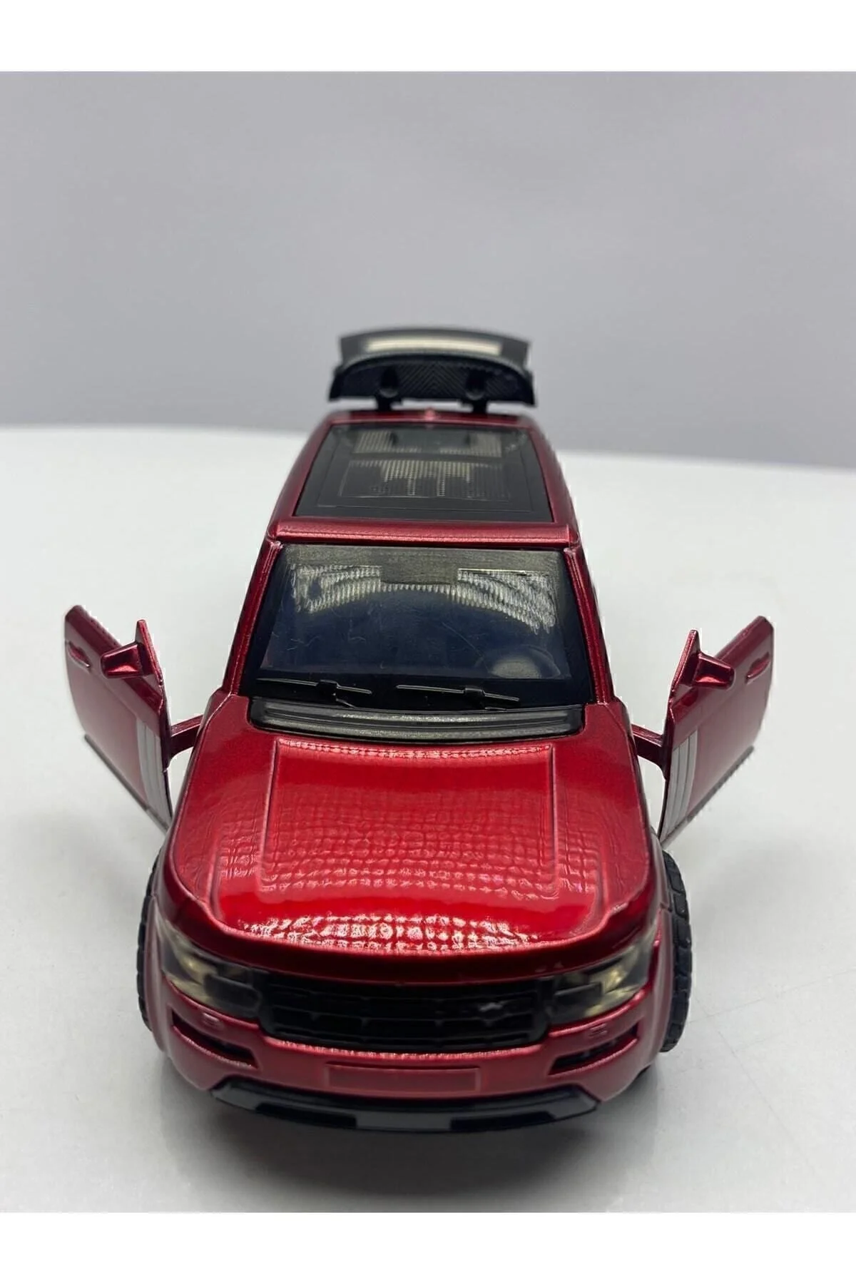 ماشین اسباب بازی DIECAST METAL TOY CAR RANGE ROVER JEEP 12 CM PULL AND DROP VEHICLE MODEL Hepsilazım