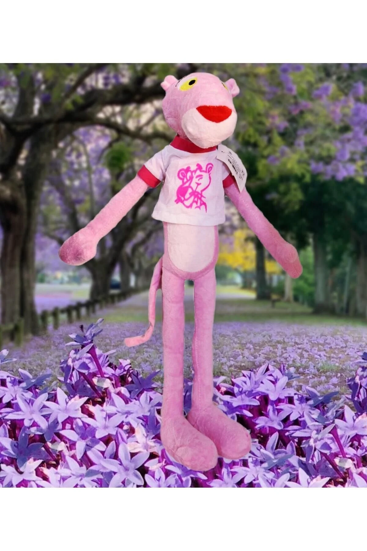 اسباب بازی های پشمی پارچه وارداتی LEGENDARY THE PINK PANTHER FIGURE PLASH TOY PLAY & SLEEP COMPANION 45 سانتی متر. از ترکیه e-life shop