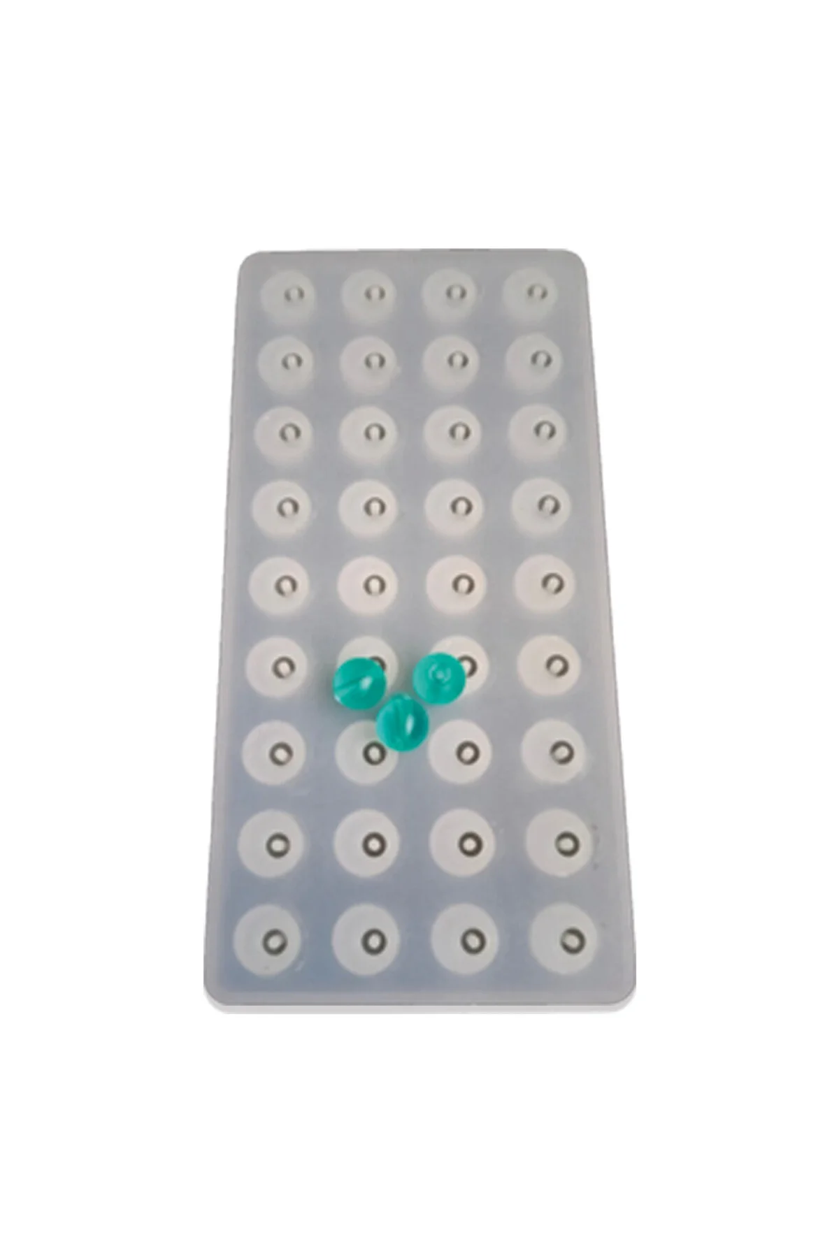 فیگور قالب اپوکسی 36 مهره دعای سیلیکونی 8 میلی متر از ترکیه Getshopmini