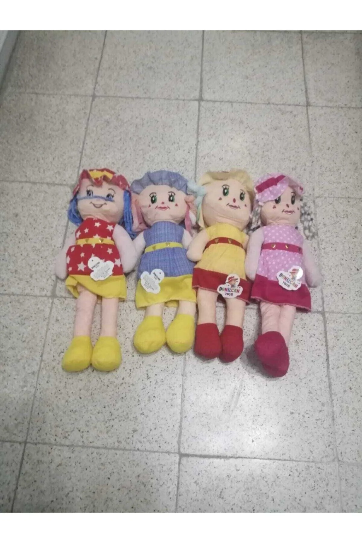 اسباب بازی های پشمی بچه سافیناز 42 سانتی متری سایز بزرگ 1 عدد DENİZCAN TOYS