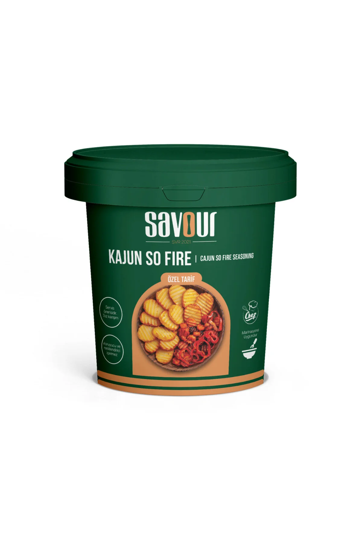 سایر ادویه ها KAJUN بنابراین آتش 750 گرم SVR