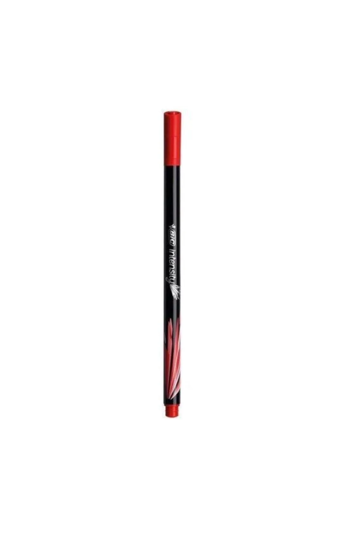 خودکار ژله ای قرمز شدت 04 میلی متر قلم نمدی تیره بیک Bic