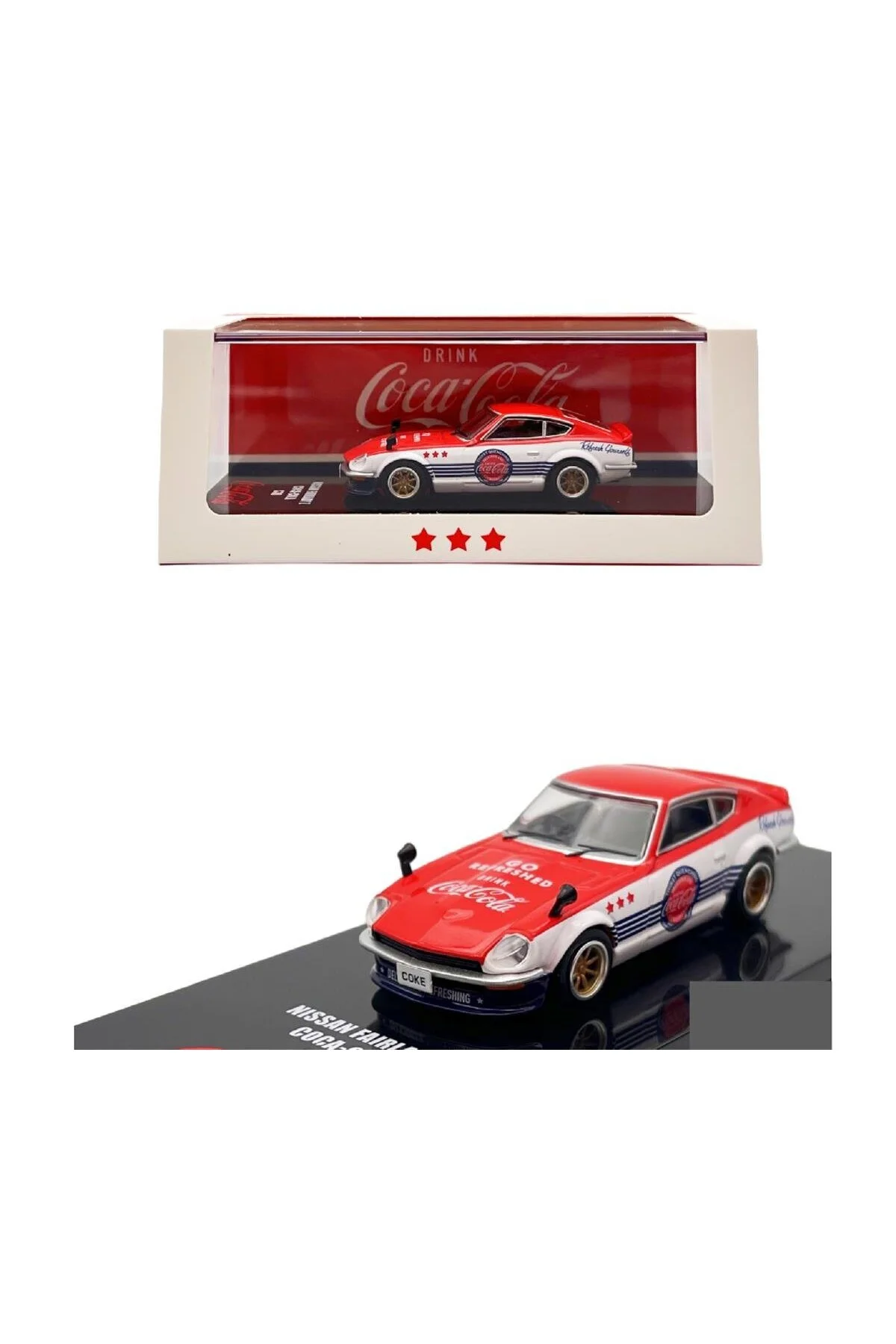 مدل خودرو 64 NISSAN FAIRLADY Z COCA COLA S30 Inno