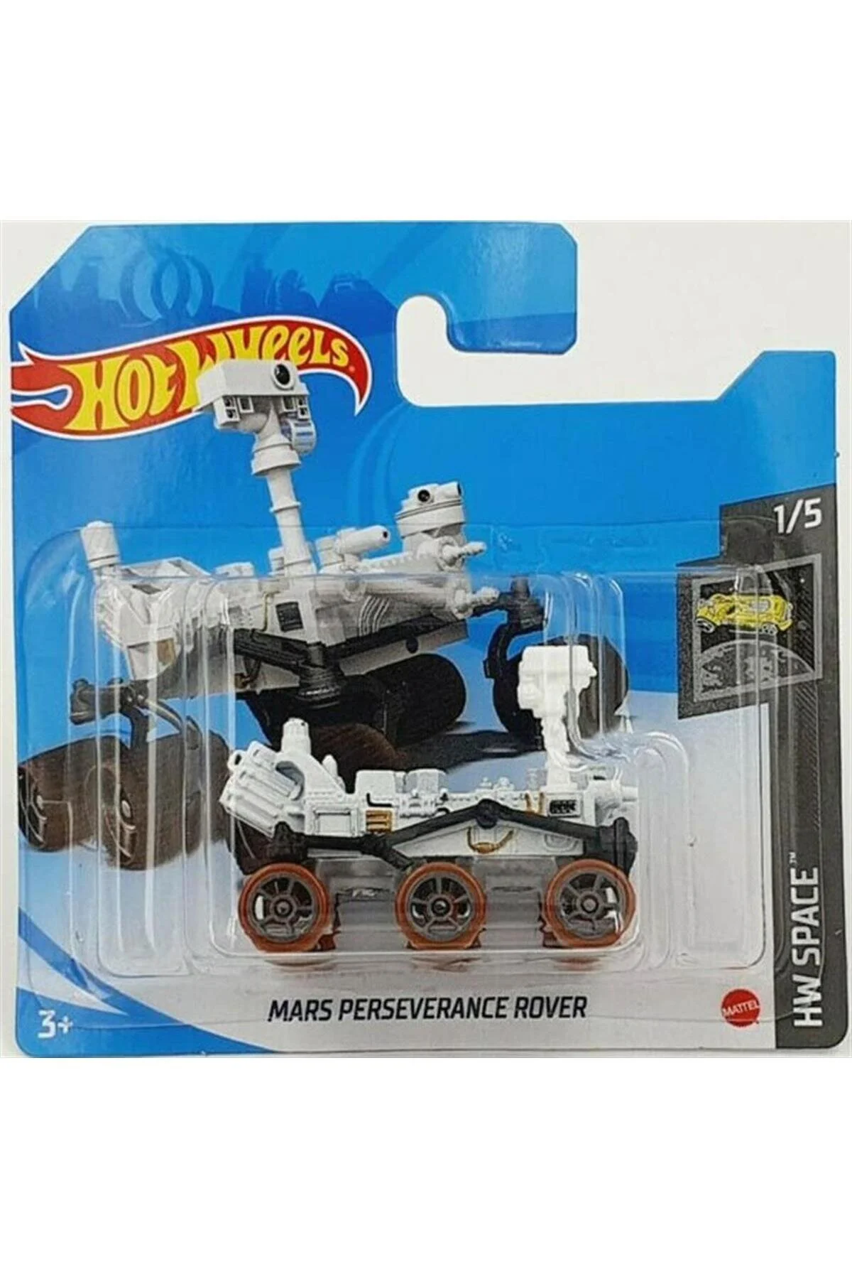 مدل خودرو مریخ نورد استقامت 2021 GRY73 اورجینال HOT WHEELS