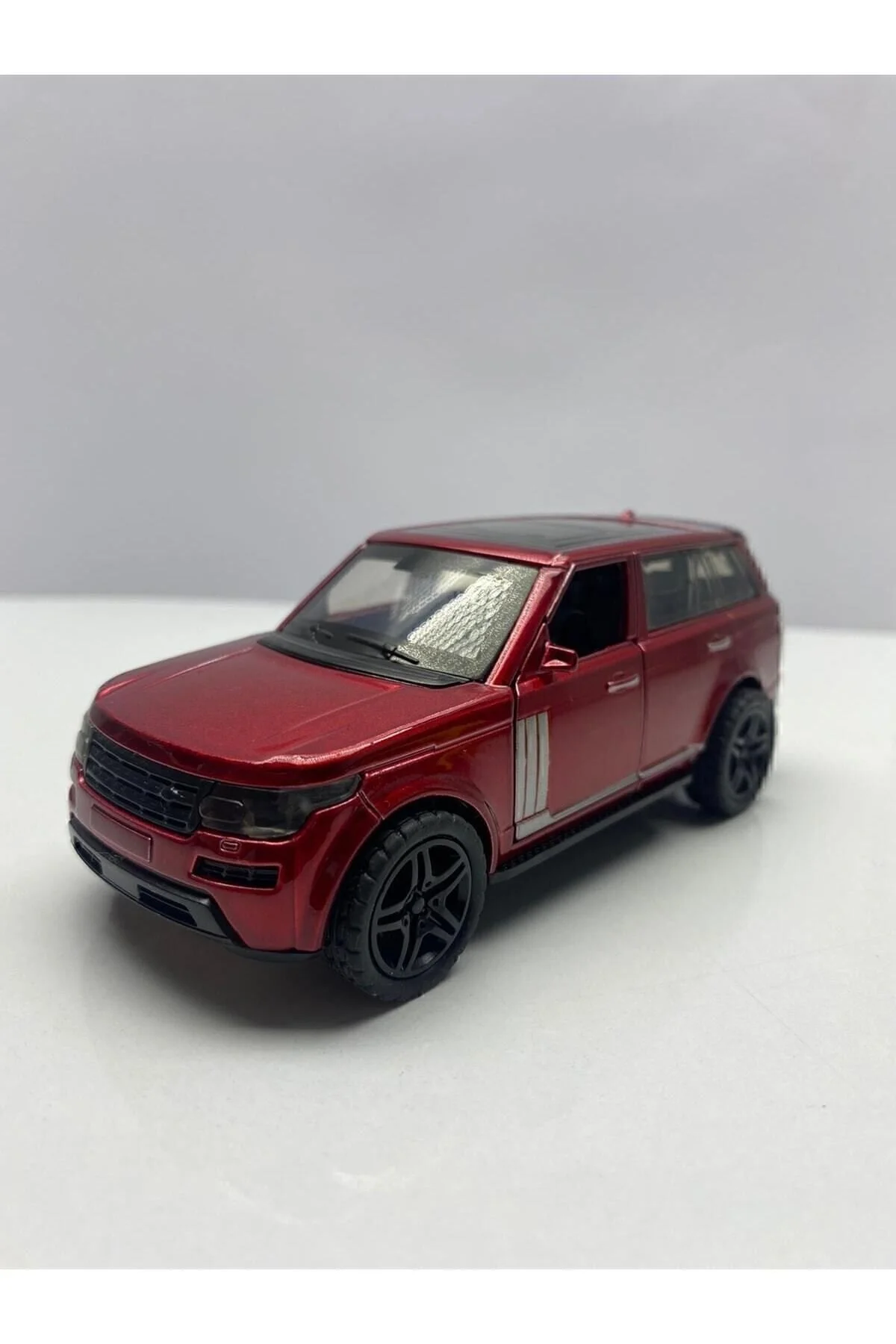 ماشین اسباب بازی DIECAST METAL TOY CAR RANGE ROVER JEEP 12 CM PULL AND DROP VEHICLE MODEL Hepsilazım