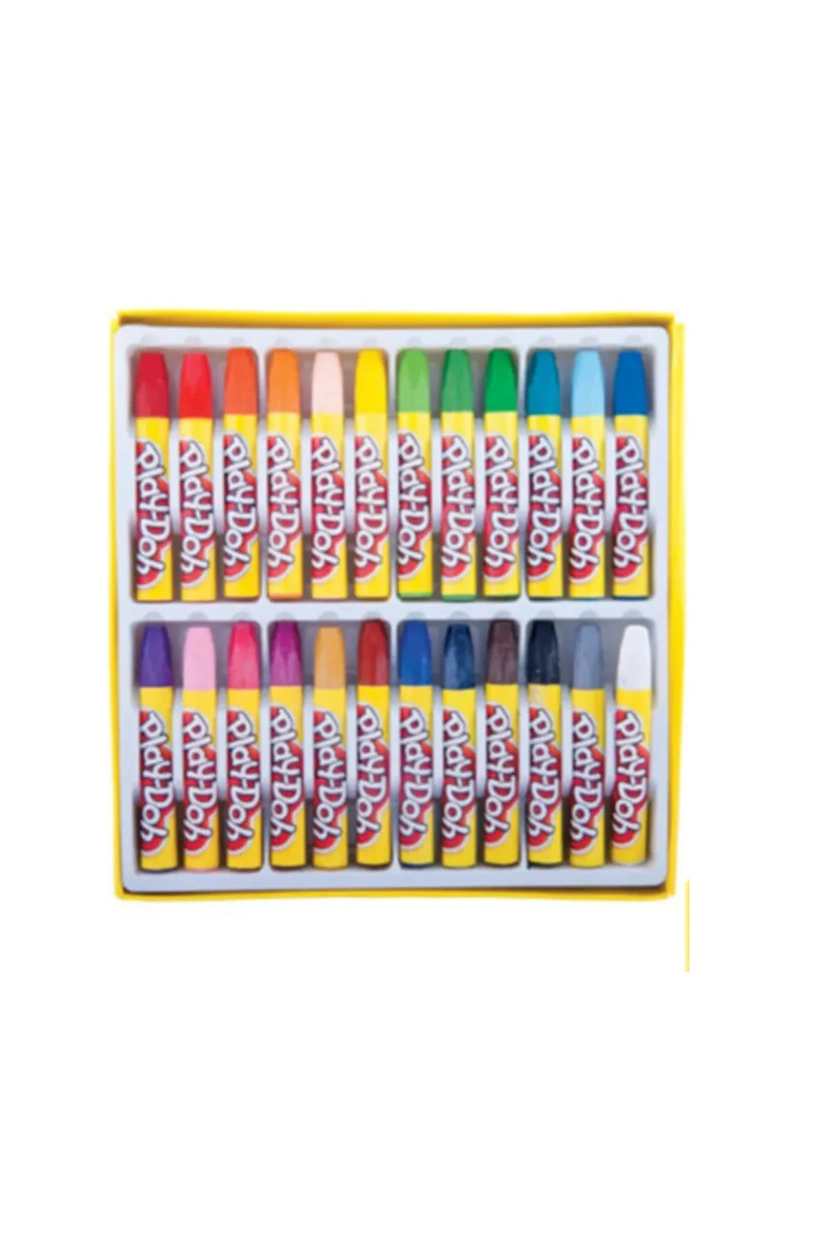 مداد شمعی پاستل PASTEL PAINT 24 جعبه مقوایی رنگی Hasbro