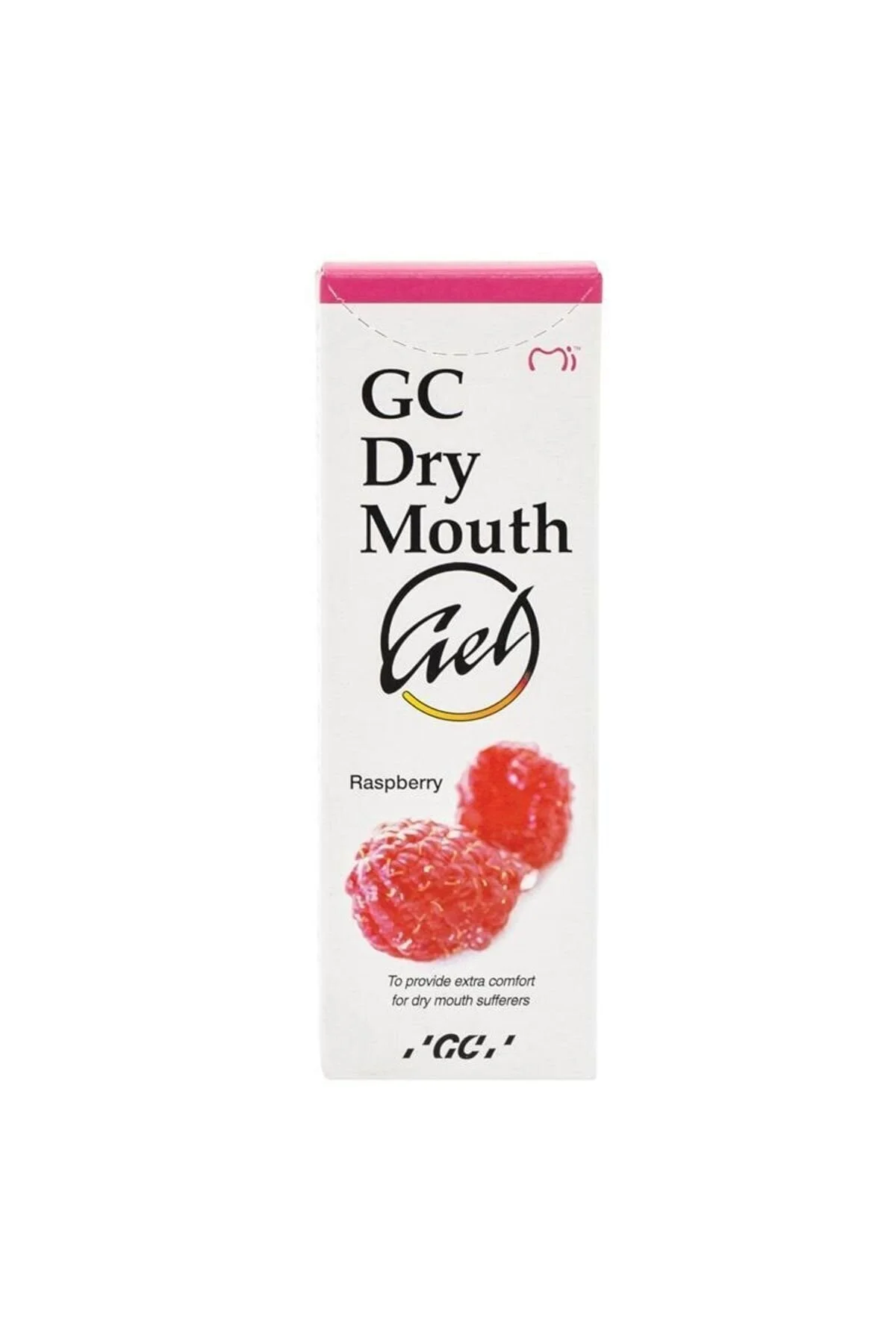 خمیردندان ژل خشکی دهان کرم خشک با طعم تمشک اورجینال GC