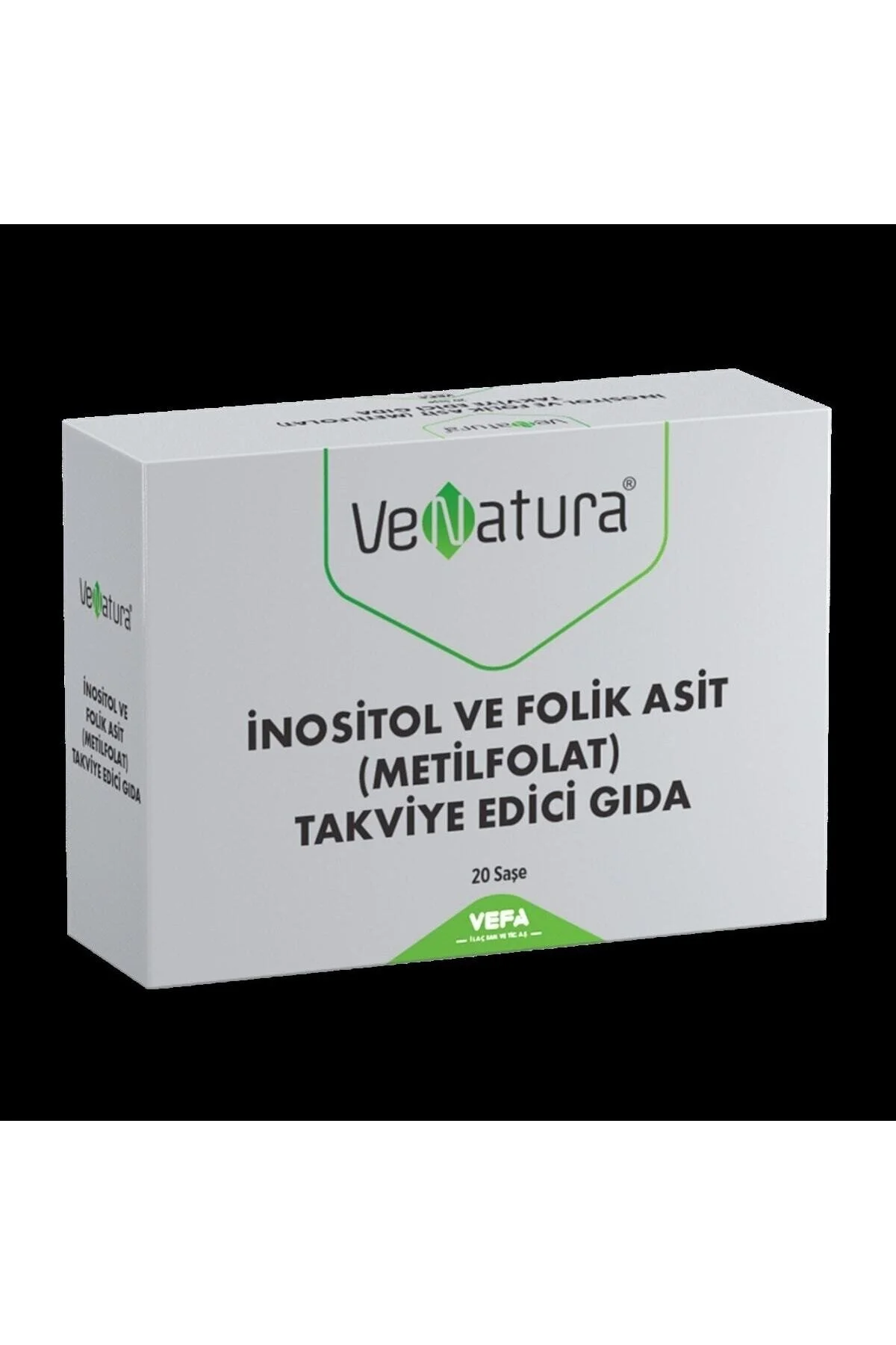 مکمل غذایی اینوزیتول و اسید فولیک متیل‌فولات 20 عددی واناتورا Venatura