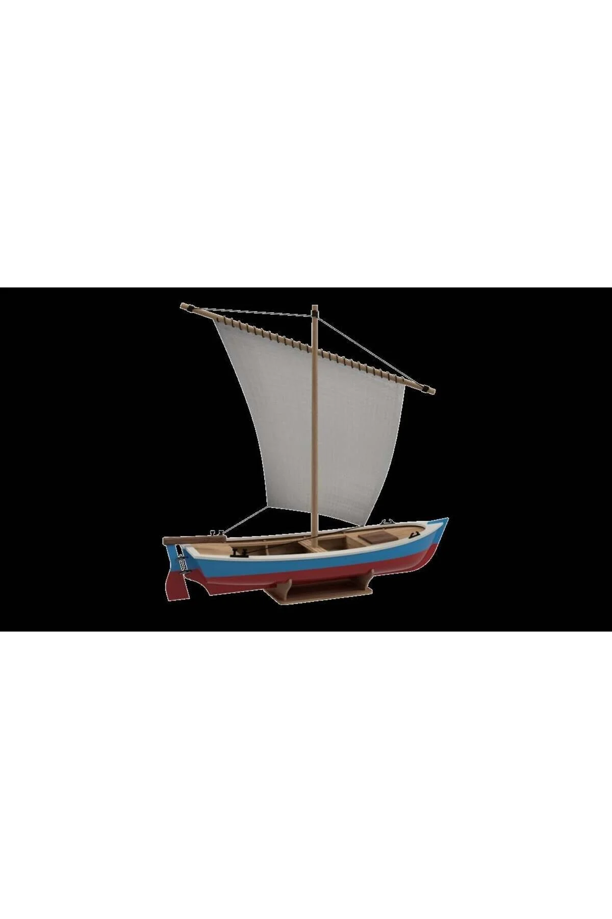 مدل خودرو مقیاس 1 35 203 صندل قایقرانی چوبی Türk Model