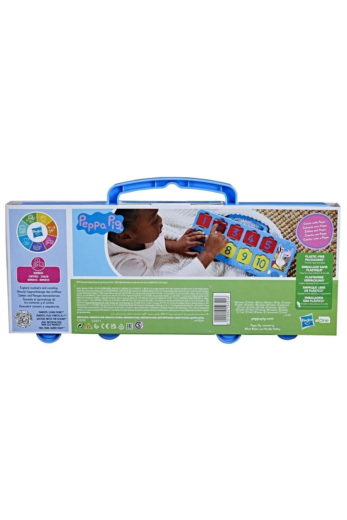 اسباب بازی های آموزشی اتوبوس Peppa's 1 2 3 Hasbro