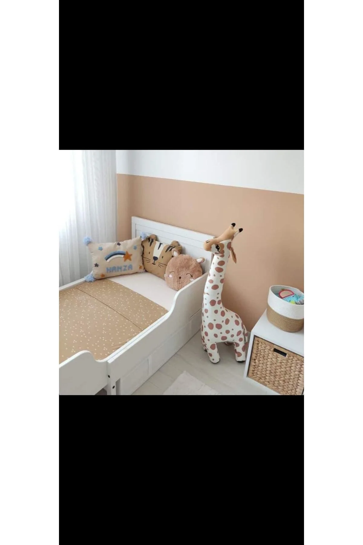 اسباب بازی های پشمی همسفر خواب زرافه اورجینال MİNO baby