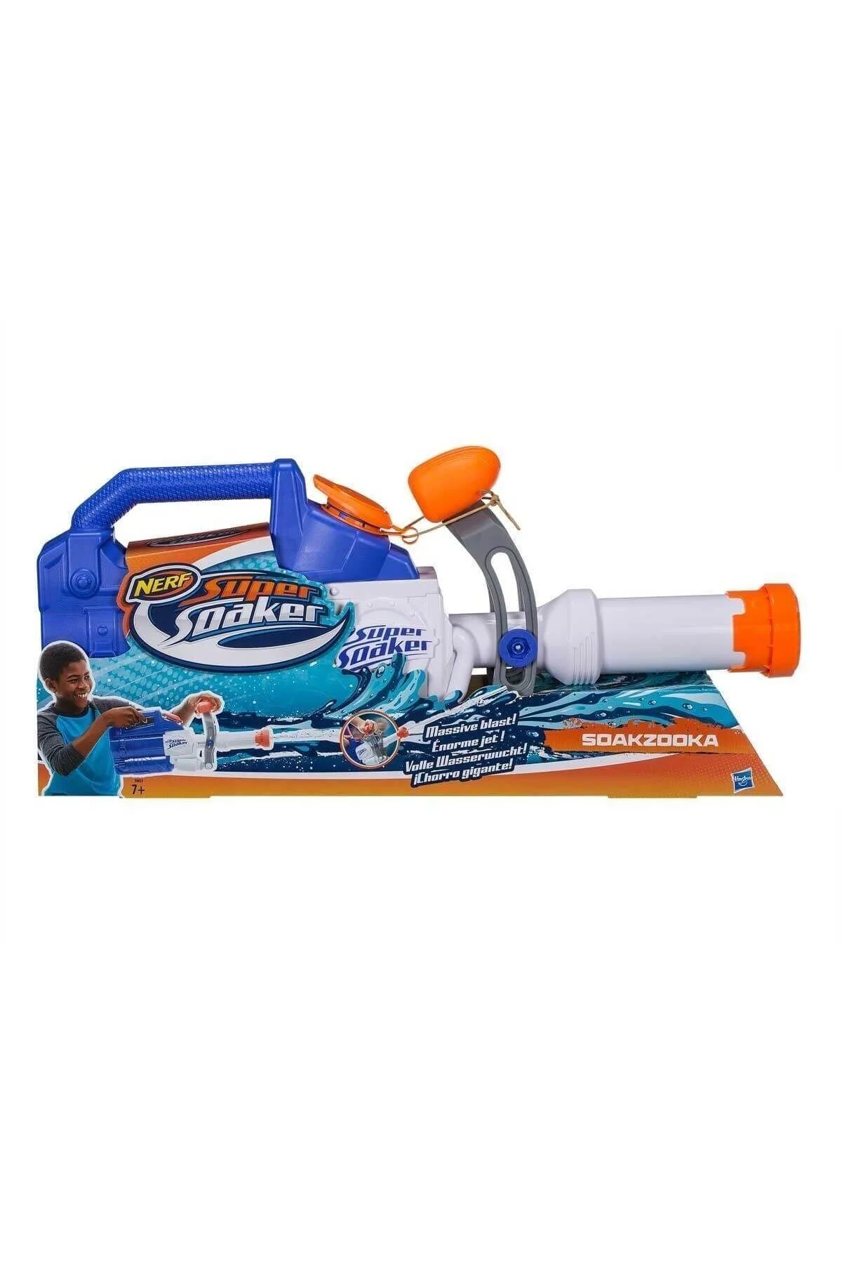 تفنگ های اسباب بازی و آب CEREN HAS E0022 HASBRO NERF SUPER SOAKER SOAKZOOKA نرف اورجینال Nerf