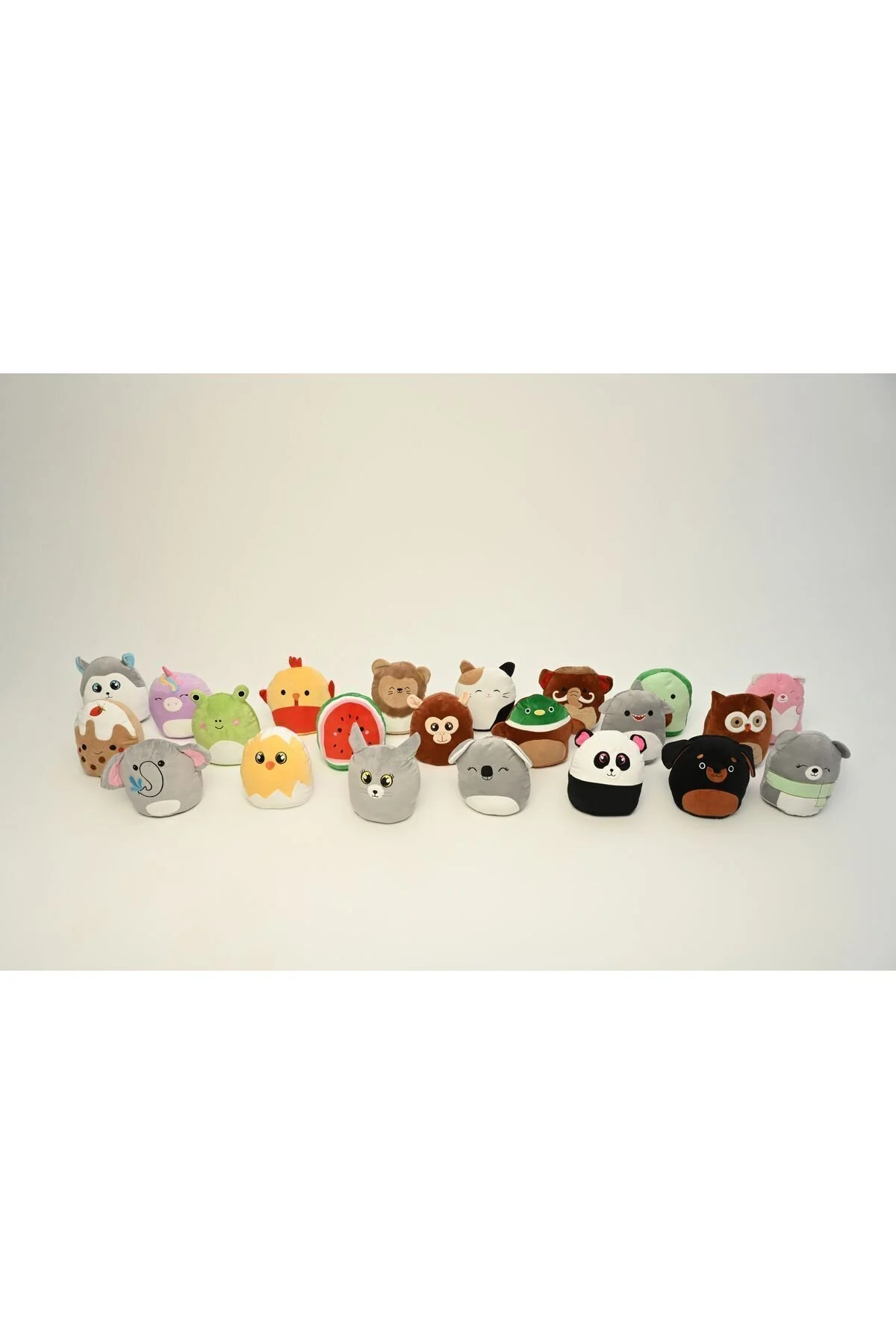 اسباب بازی های پشمی سری بالش مخملی شکل دار 30 سانتی متری Pufu Toys