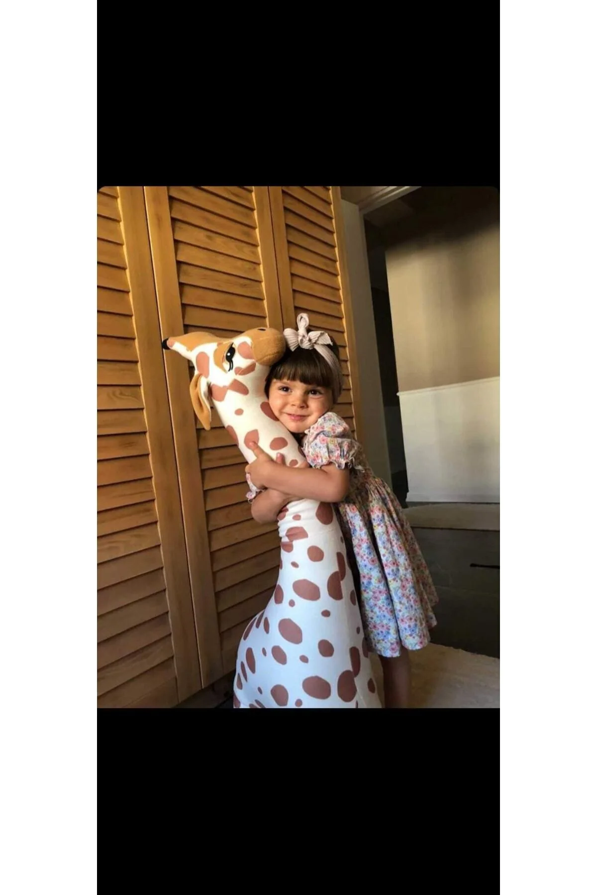 اسباب بازی های پشمی همسفر خواب زرافه اورجینال MİNO baby