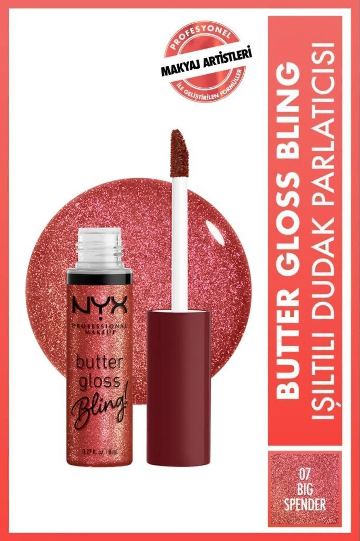 براقی براق 07 بیگ اسپندر نیکس NYX Professional Makeup