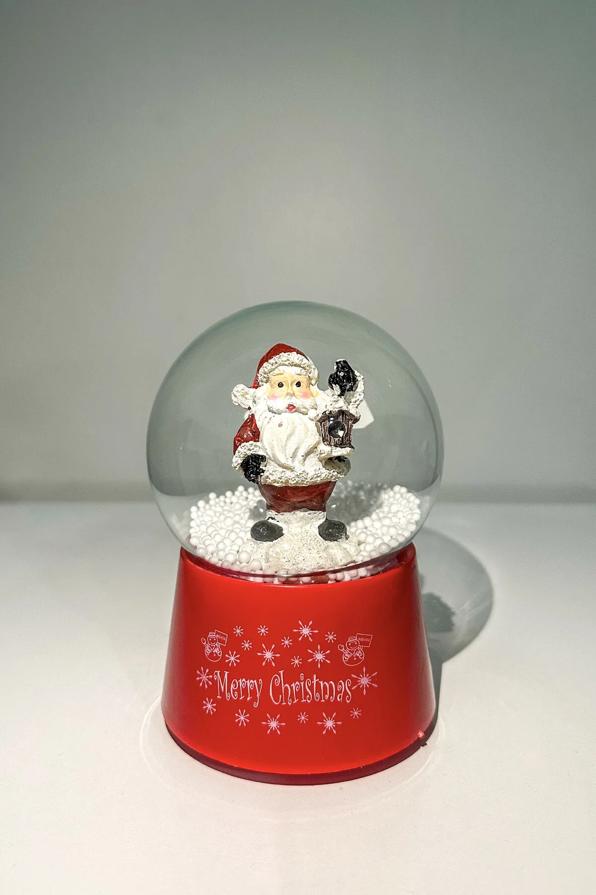 گوی برفی کریسمس شیشه ای اسپری موزیکال SNOW GLOBE از ترکیه Onetick