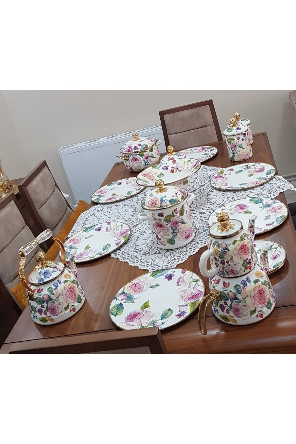 جعبه جهیزیه سریال ROSE ENAMEL RES اورجینال Miss Betty
