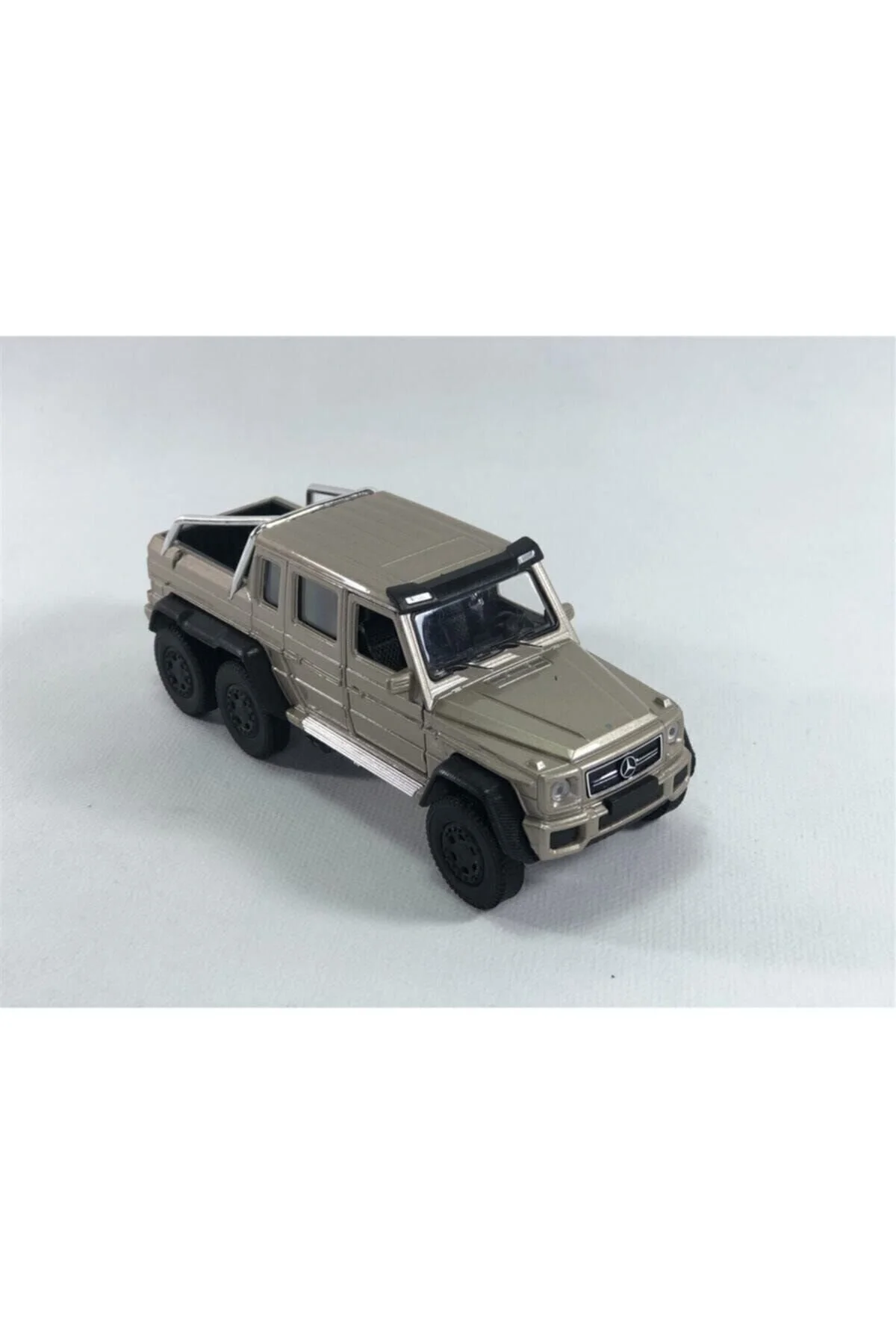 مدل خودرو مرسدس G63 AMG 6X6 بژ 1:36 مقیاس ماشین فلزی اورجینال WELLY