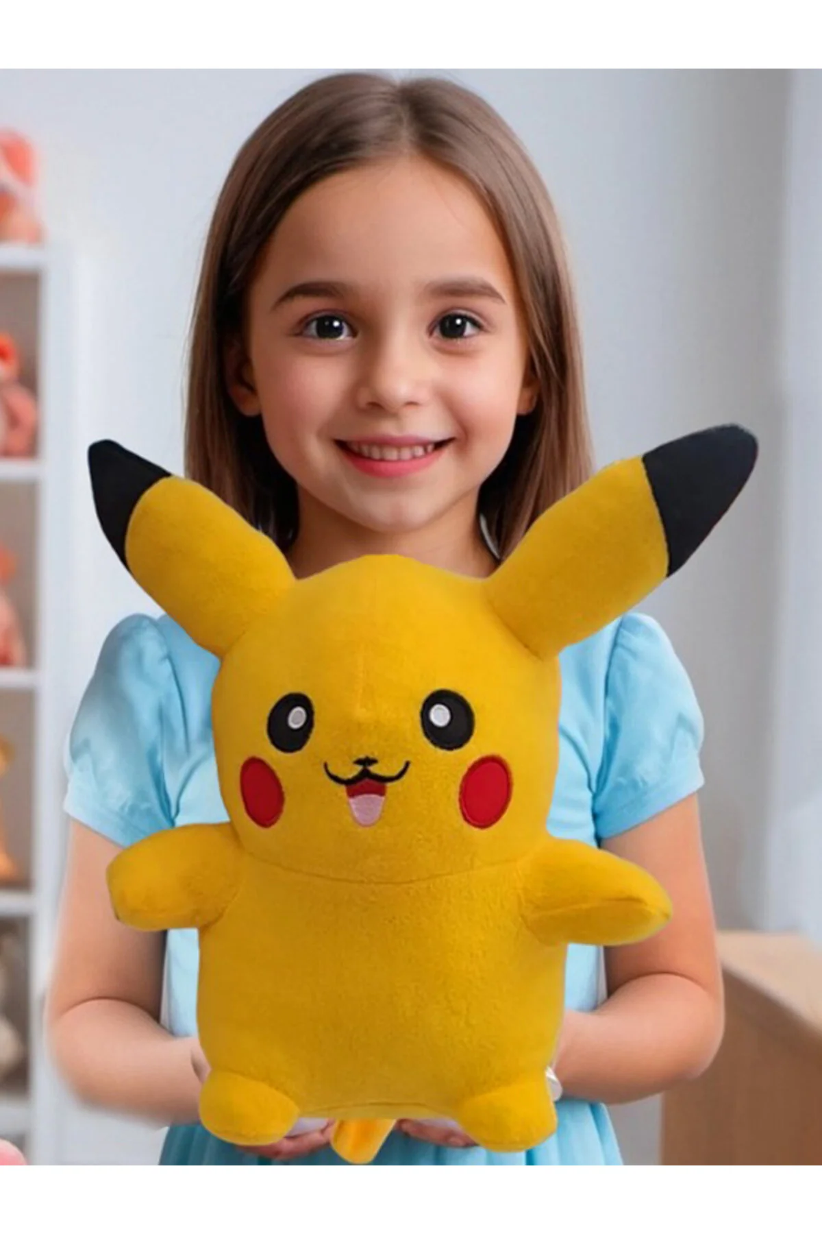 اسباب بازی های پشمی POKEMON مخمل دار پیکاچو سایز بزرگ 50 سانتی متر . Pufline