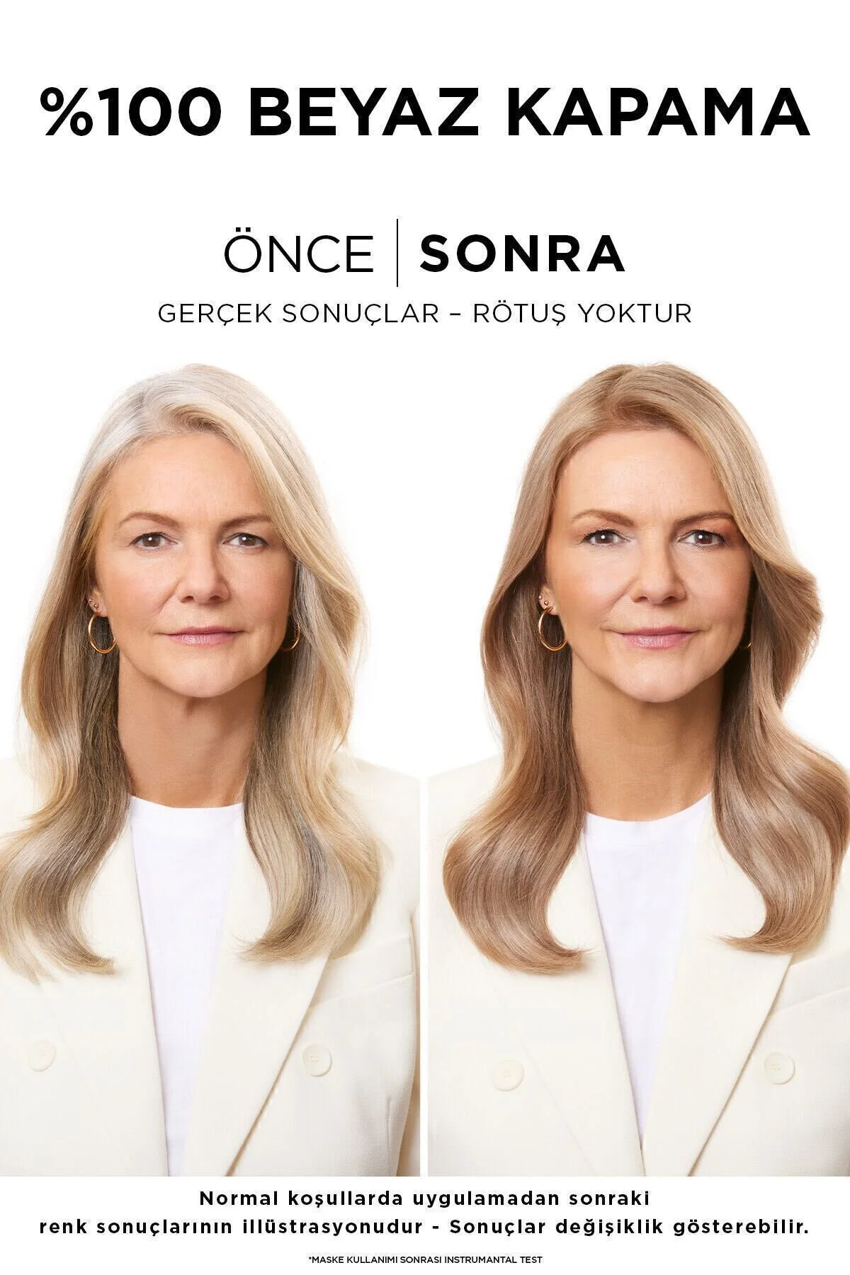 L'Oreal Paris رنگ مو کرم 100% پوشش موهای سفید Excellence رنگ مسی شماره 7.43