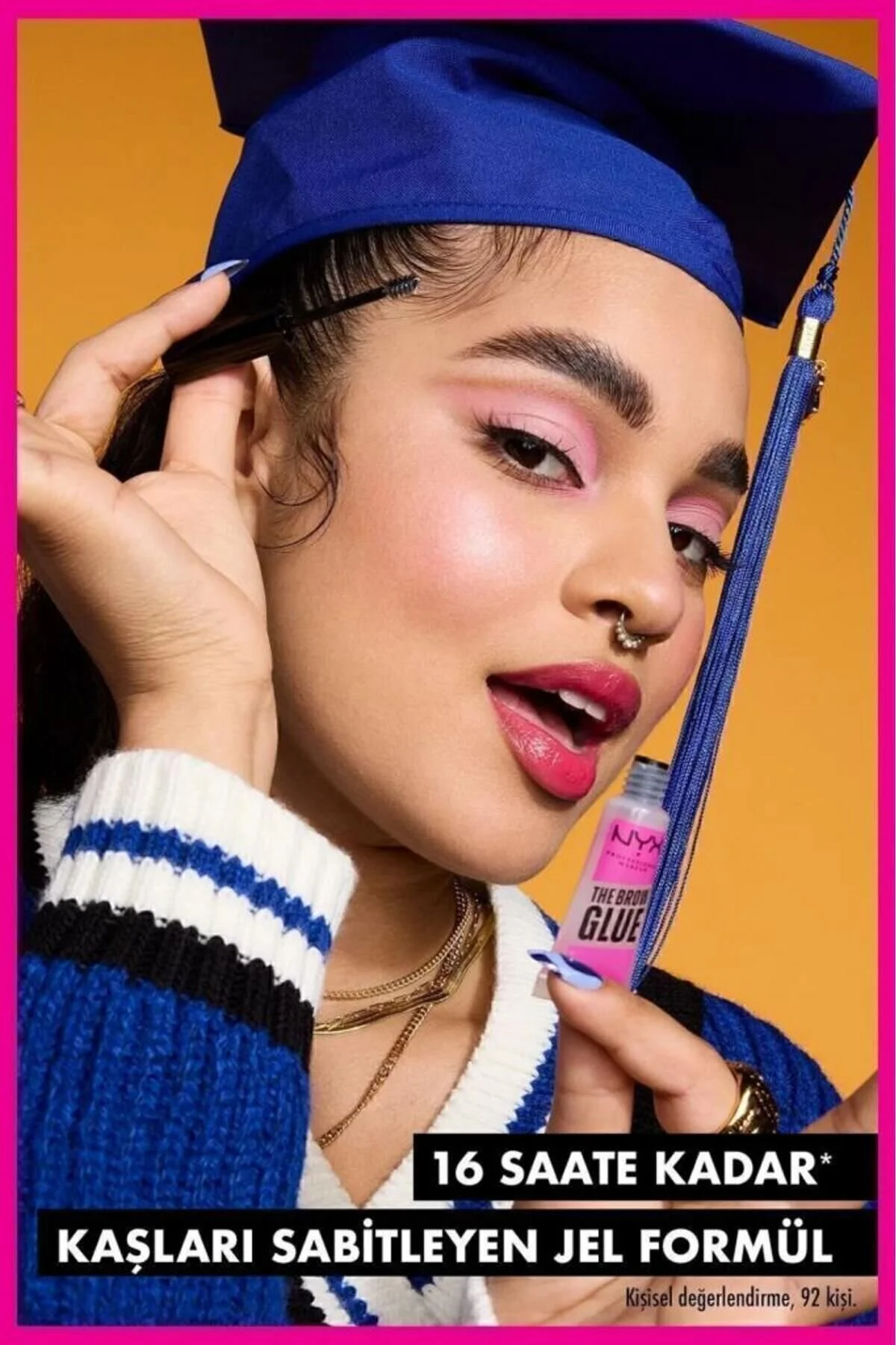 ست آرایشی BARE WITH ME CONCEALER سرم 02 LIGHT & BROW GLUE FONDY STYLER ریمل تثبیت کننده ابرو NYX Professional Makeup
