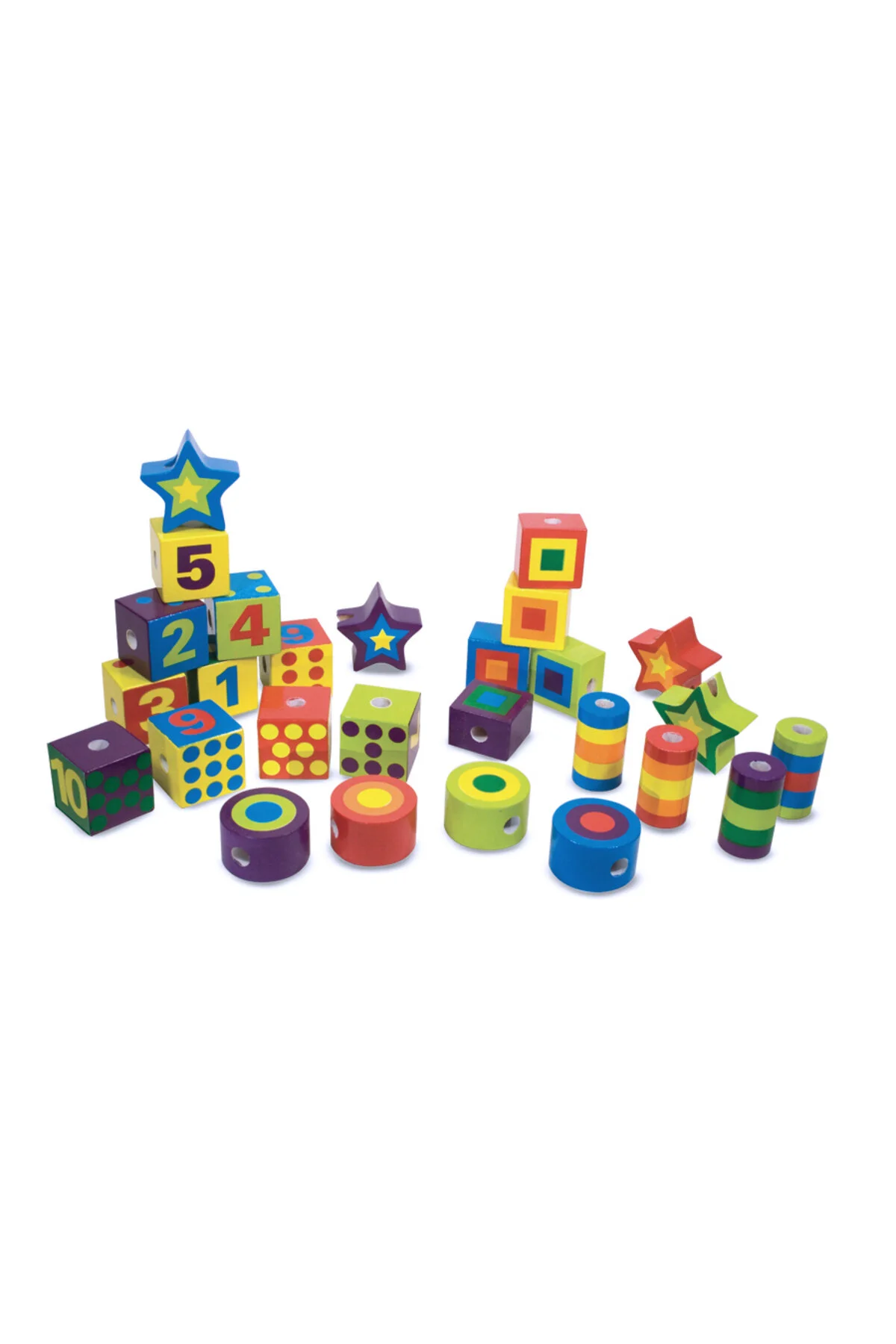لوازم کاردستی مردانه و زنانه خط مهره چوبی ملیسا داگ Melissa &amp; Doug Melissa &amp; Doug